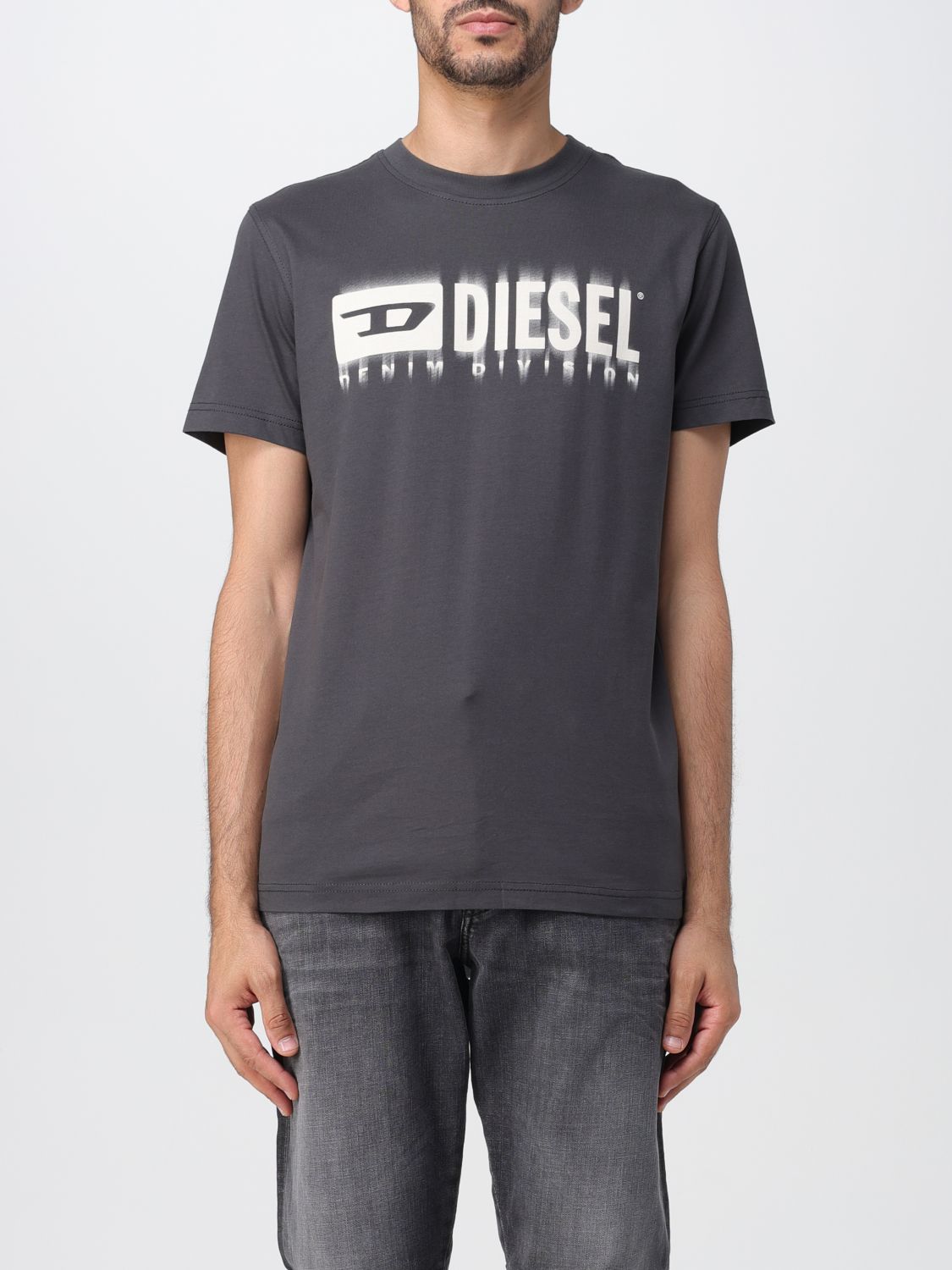 Diesel T-Shirt DIESEL Men colour Grey