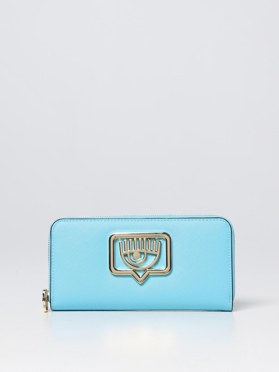 CHIARA FERRAGNI Wallet CHIARA FERRAGNI Woman colour Periwinkle