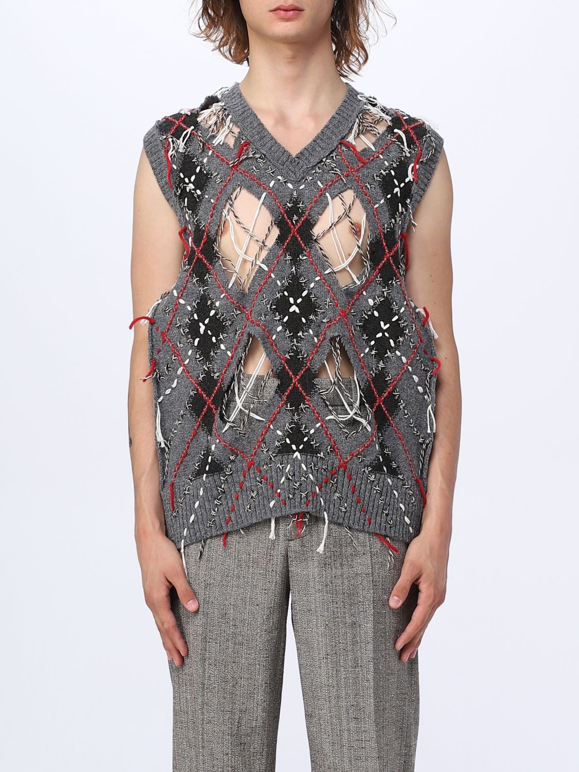 Maison Margiela Waistcoat MAISON MARGIELA Men colour Multicolor