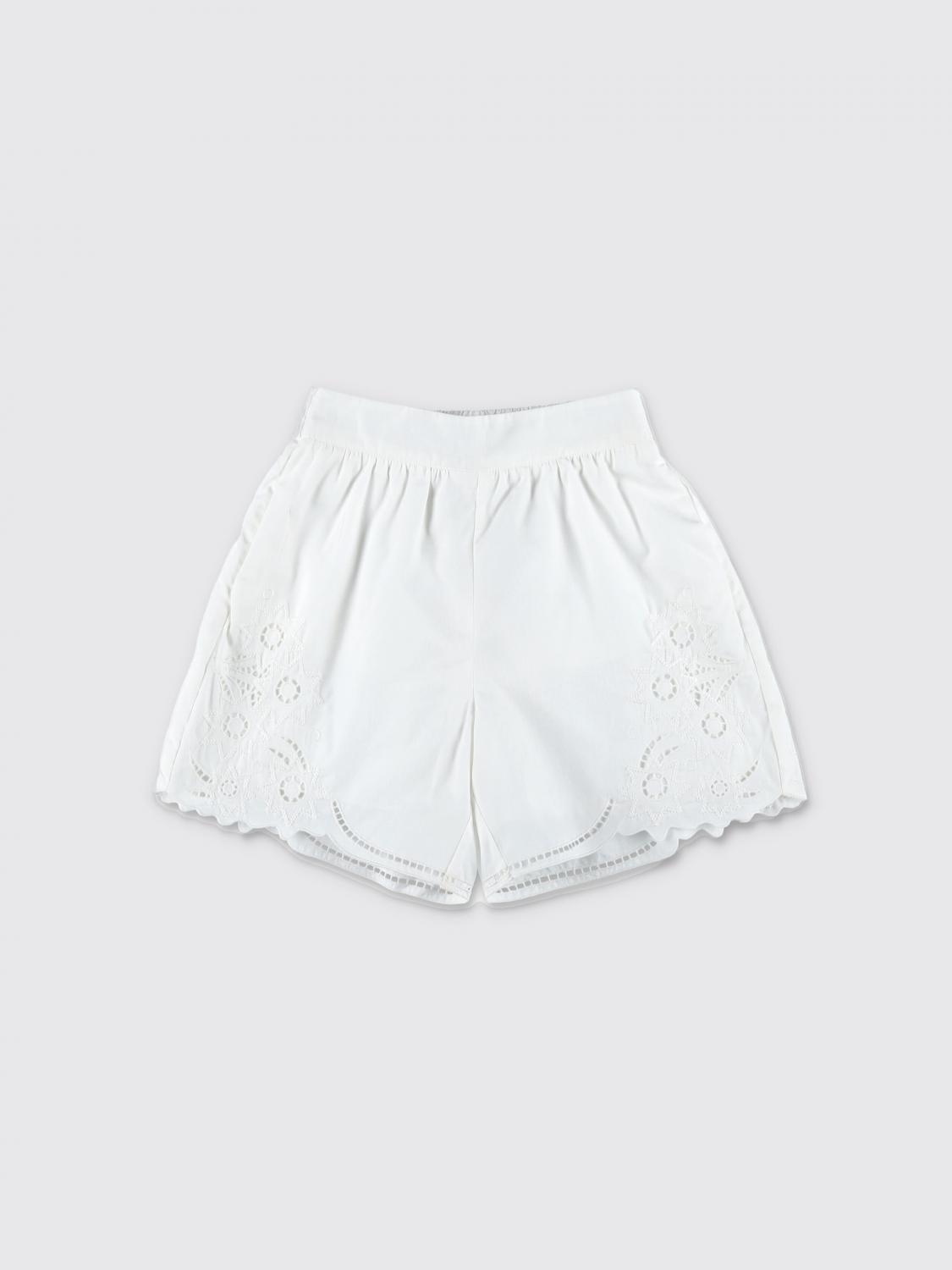 Chloé Short CHLOÉ Kids color White