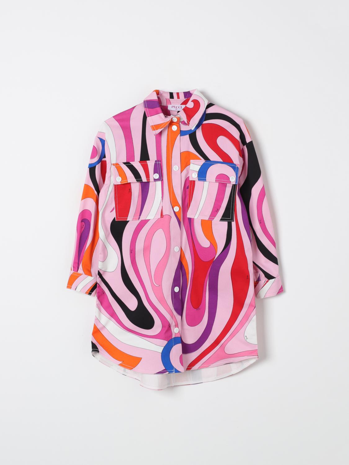 pucci Dress PUCCI Kids color Fuchsia