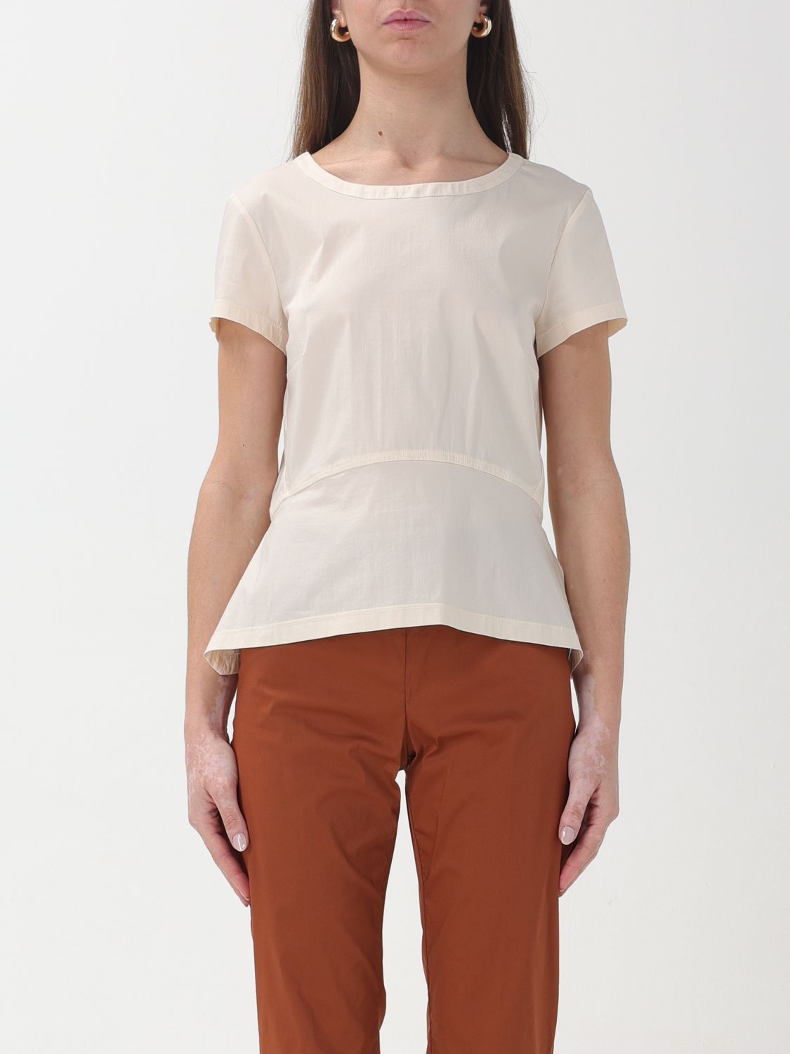 Liviana Conti Shirt LIVIANA CONTI Woman colour Beige