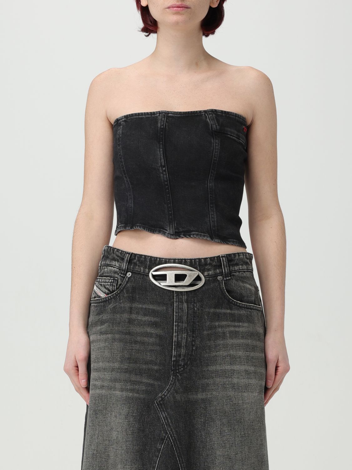 Diesel Top DIESEL Woman colour Black