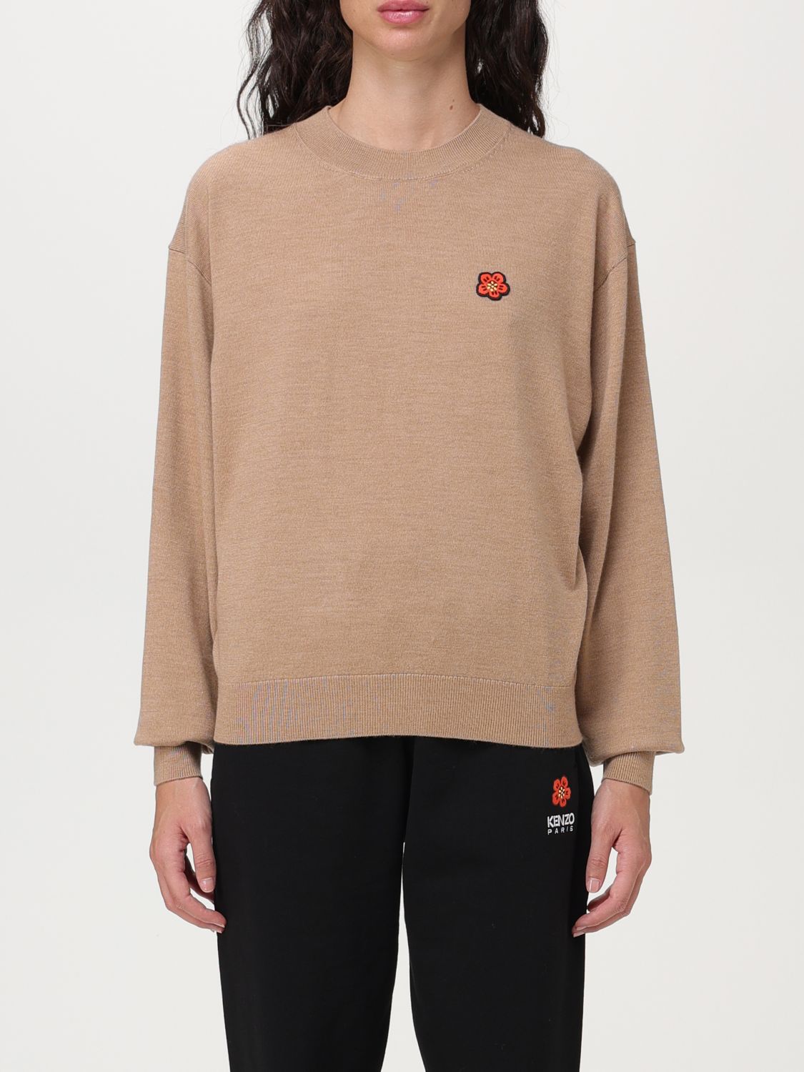 Kenzo Jumper KENZO Woman colour Beige