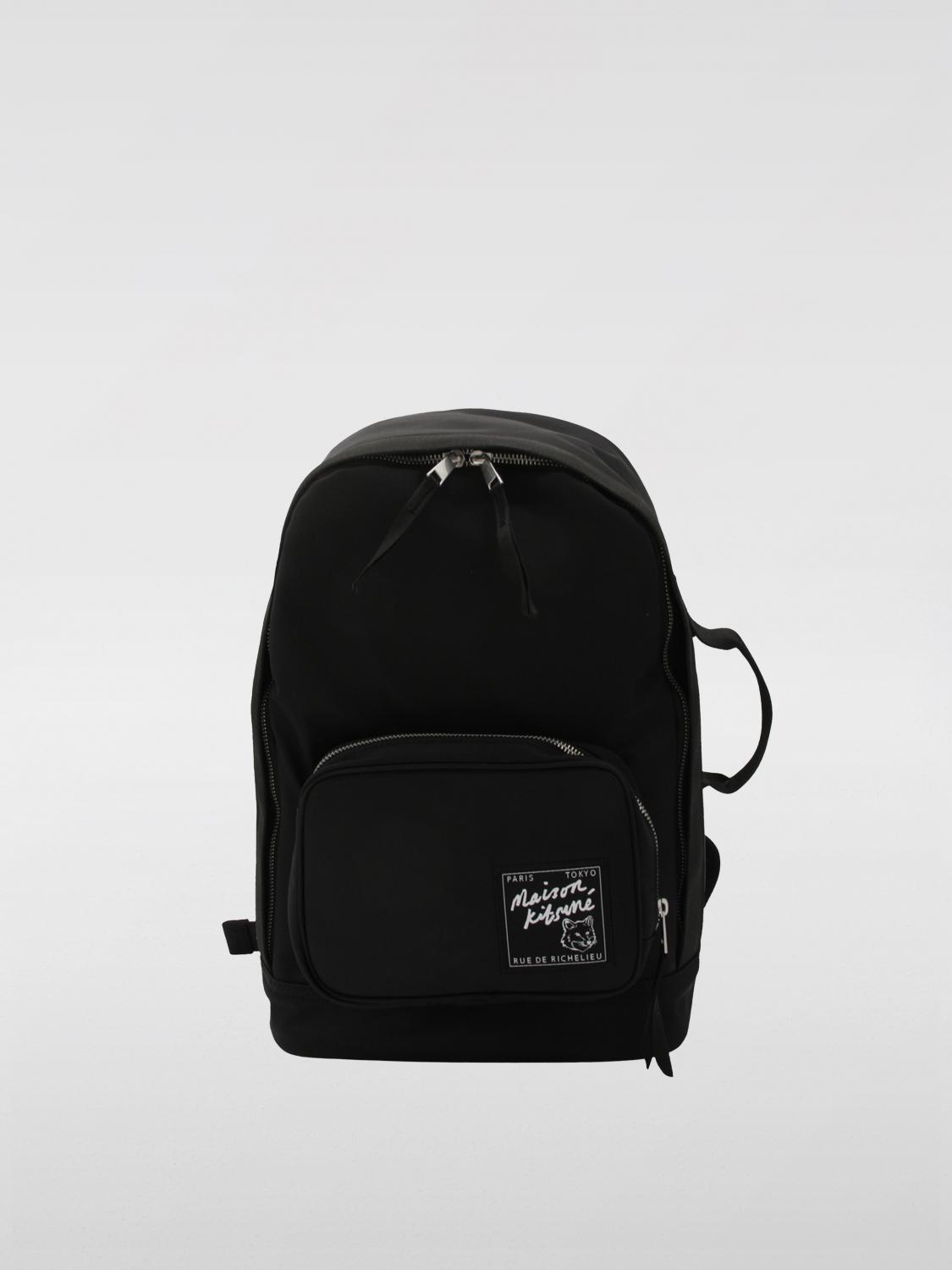 Maison Kitsuné Backpack MAISON KITSUNÉ Men color Black