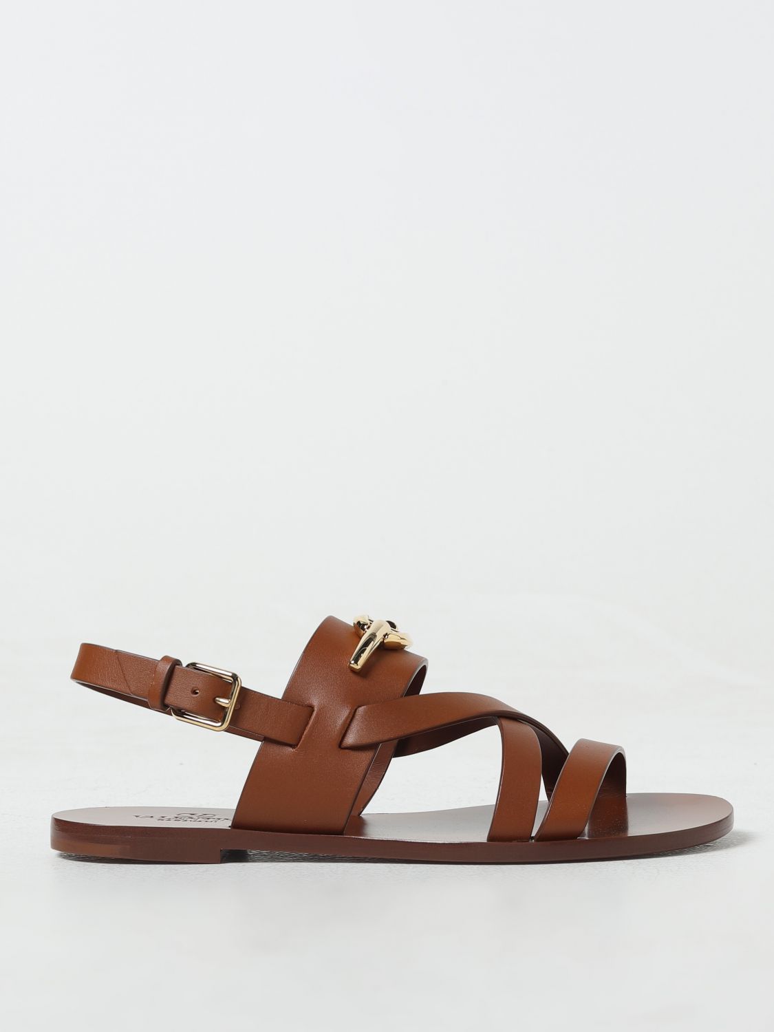 VALENTINO GARAVANI Flat Sandals VALENTINO GARAVANI Woman colour Brown