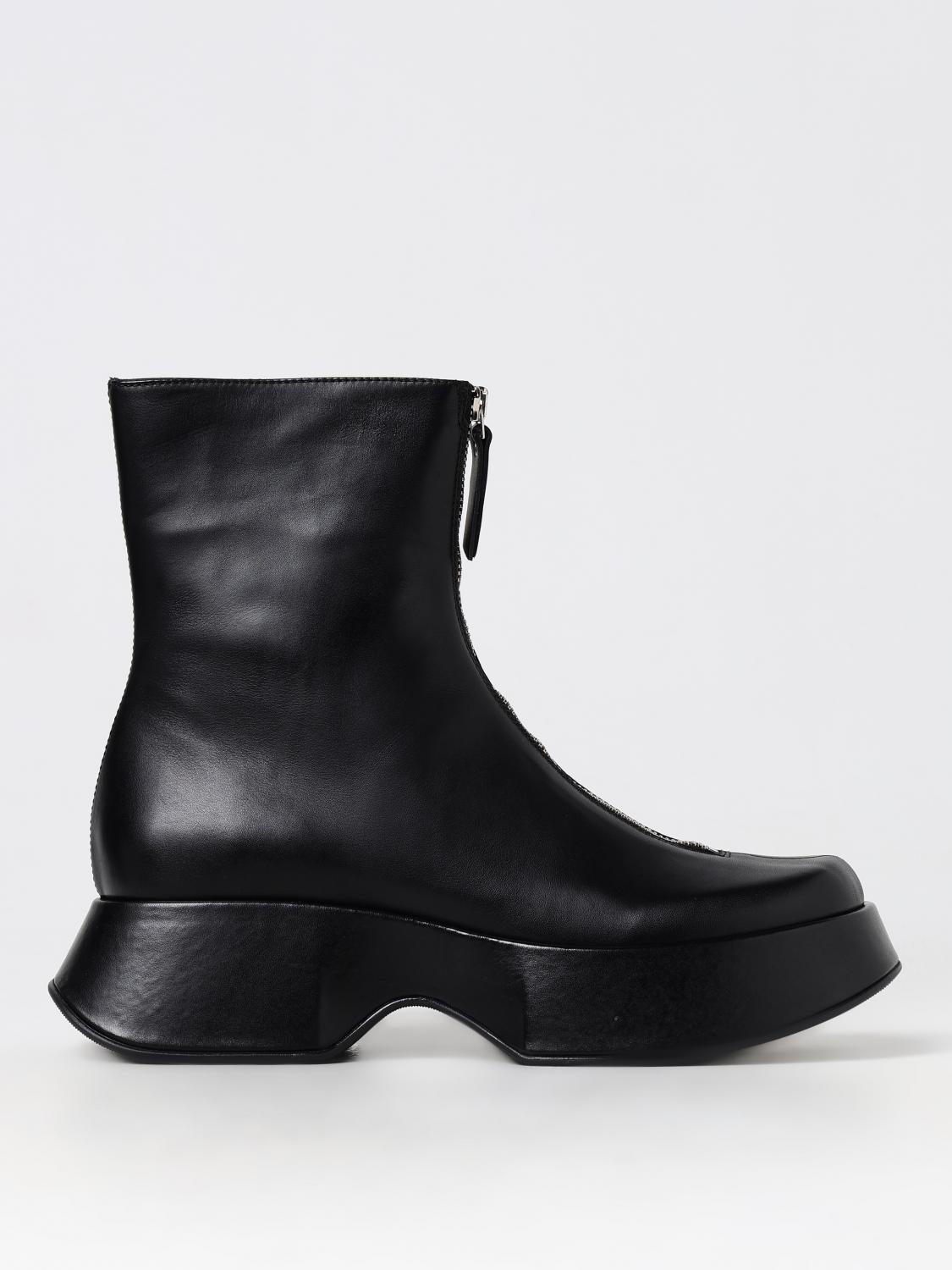 Vic Matié Flat Ankle Boots VIC MATIÉ Woman color Black