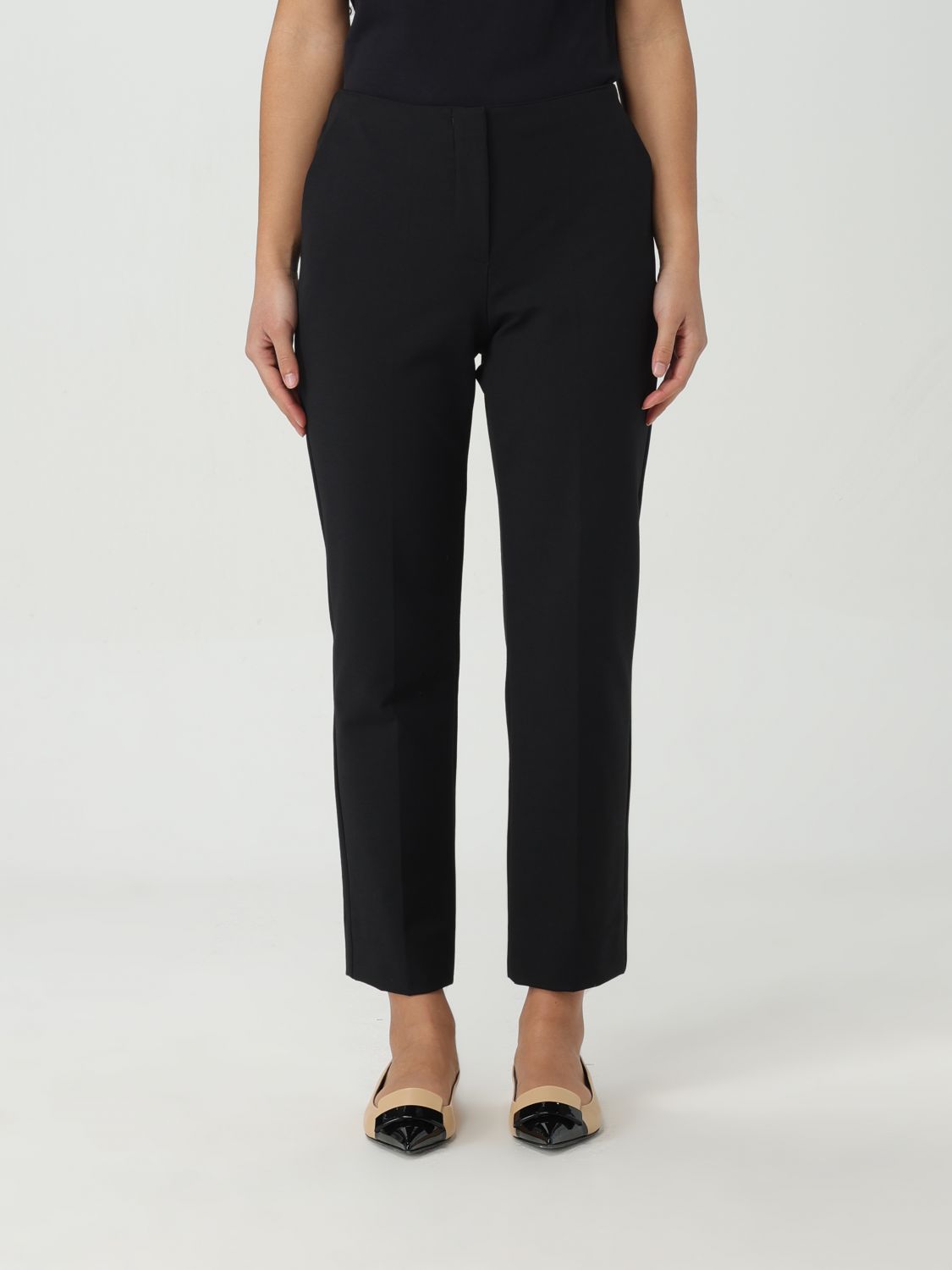 Emporio Armani Trousers EMPORIO ARMANI Woman colour Black