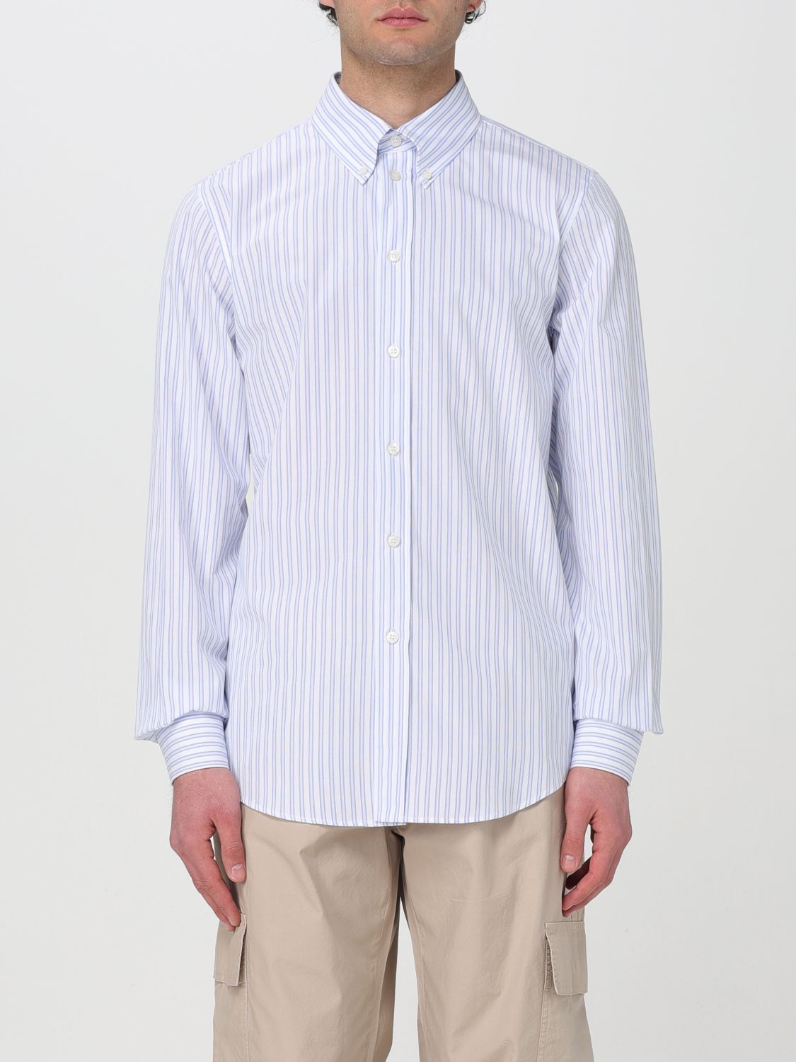 Msgm Shirt MSGM Men colour Gnawed Blue