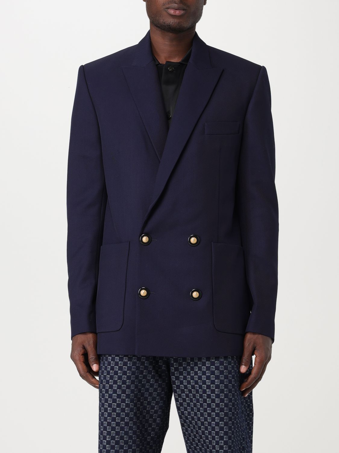 Balmain Blazer BALMAIN Men colour Blue