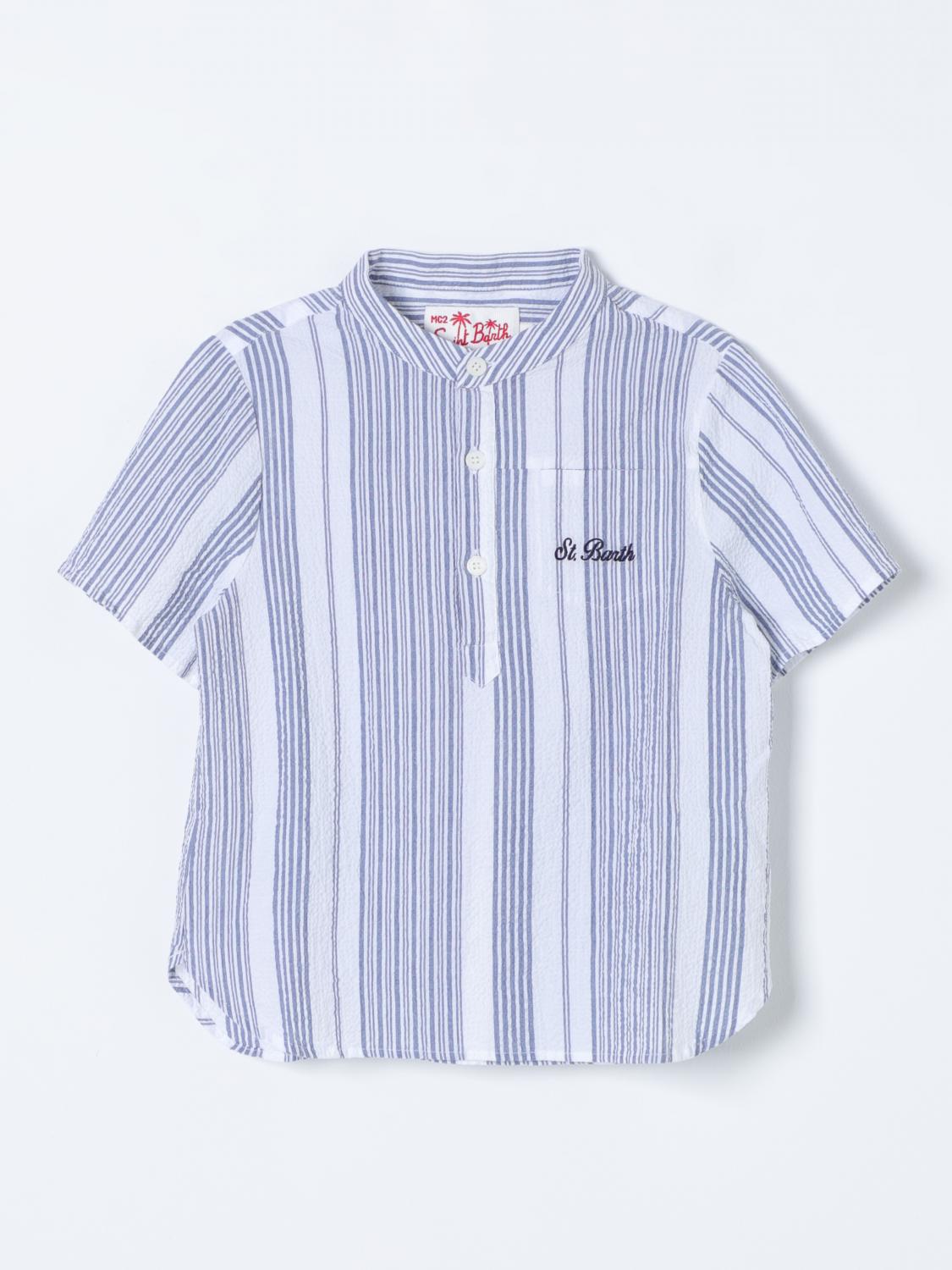 Mc2 Saint Barth Shirt MC2 SAINT BARTH Kids color Blue