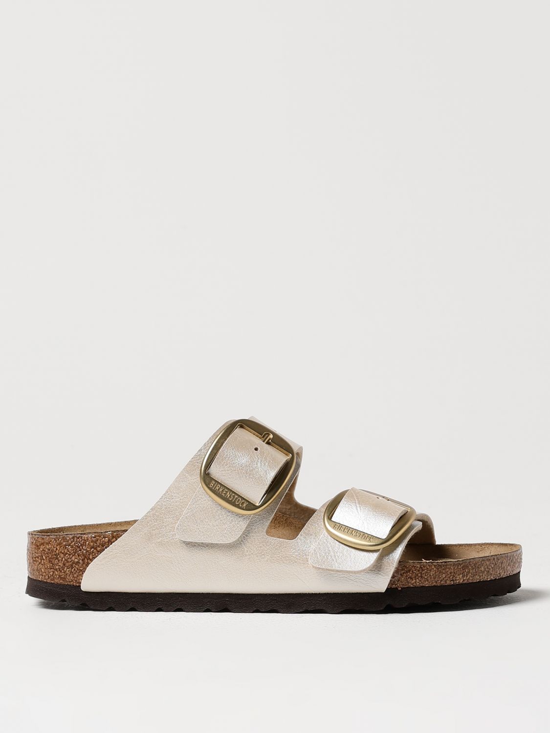 Birkenstock Flat Sandals BIRKENSTOCK Woman colour Pearl