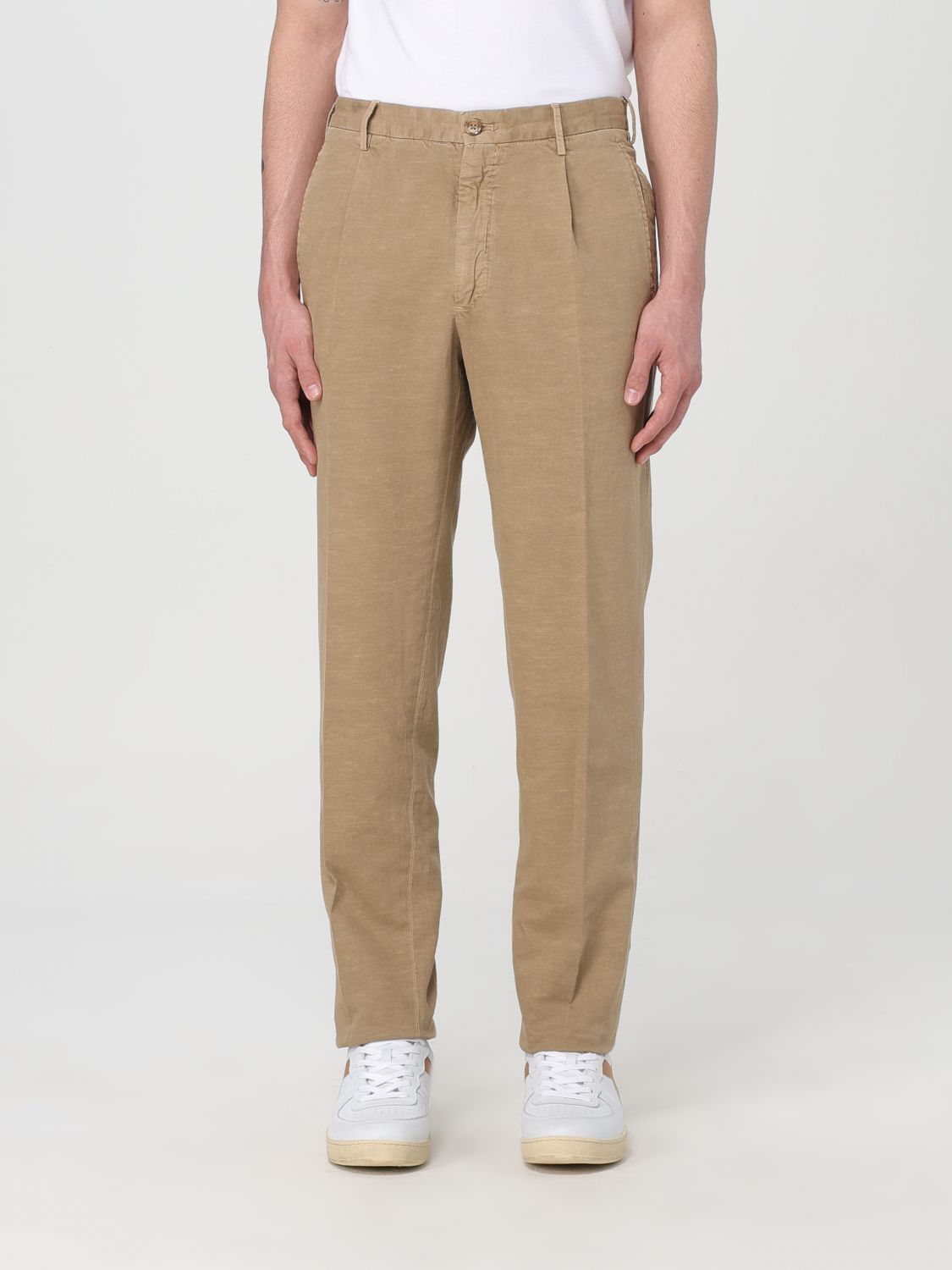 Incotex Trousers INCOTEX Men colour Beige