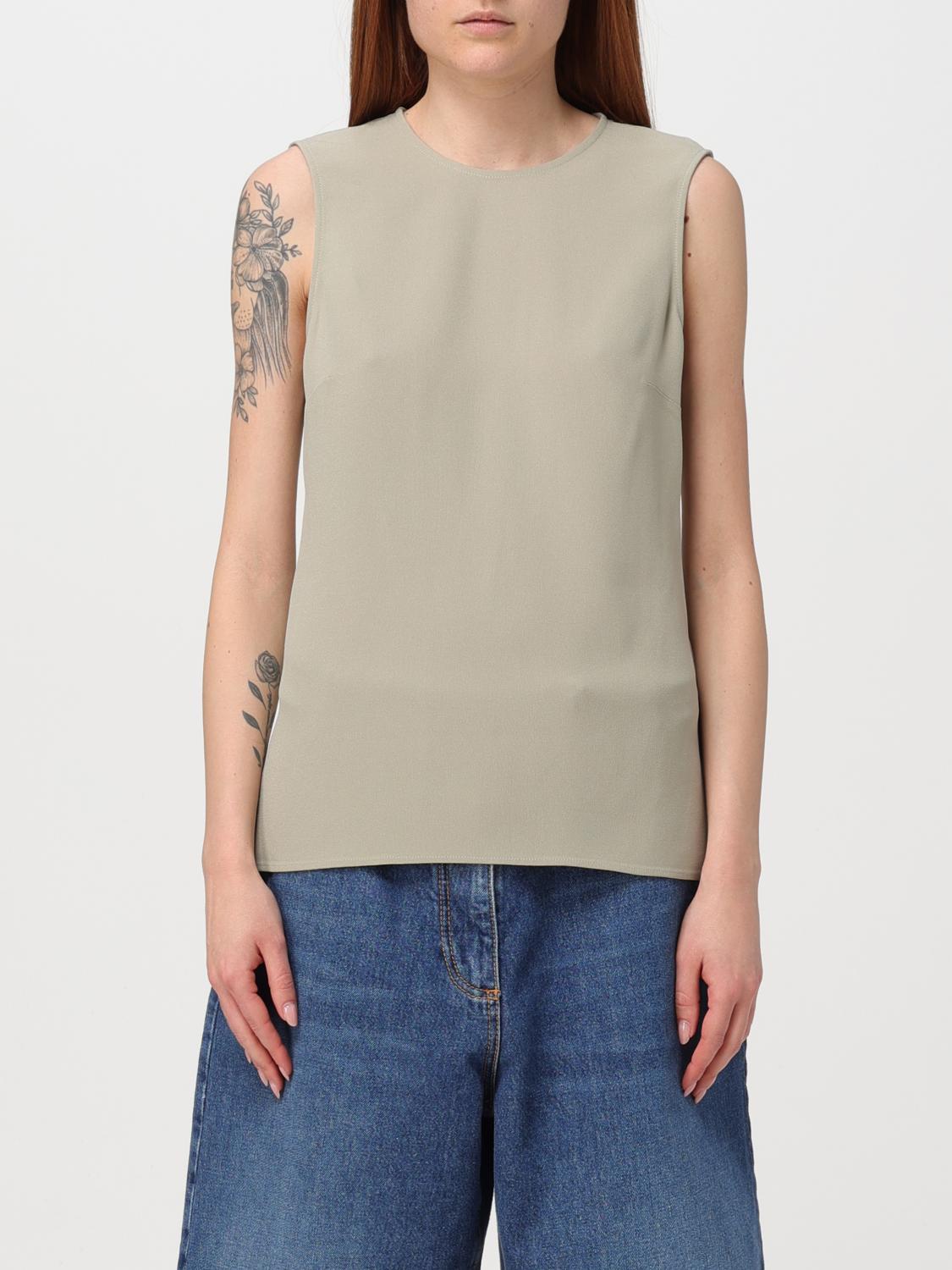 Ami Paris Top AMI PARIS Woman colour Sage