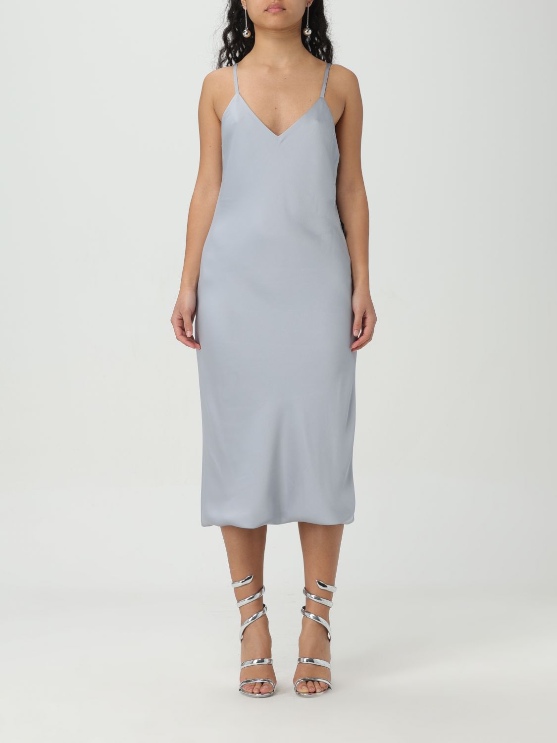 Norma Kamali Dress NORMA KAMALI Woman colour Silver