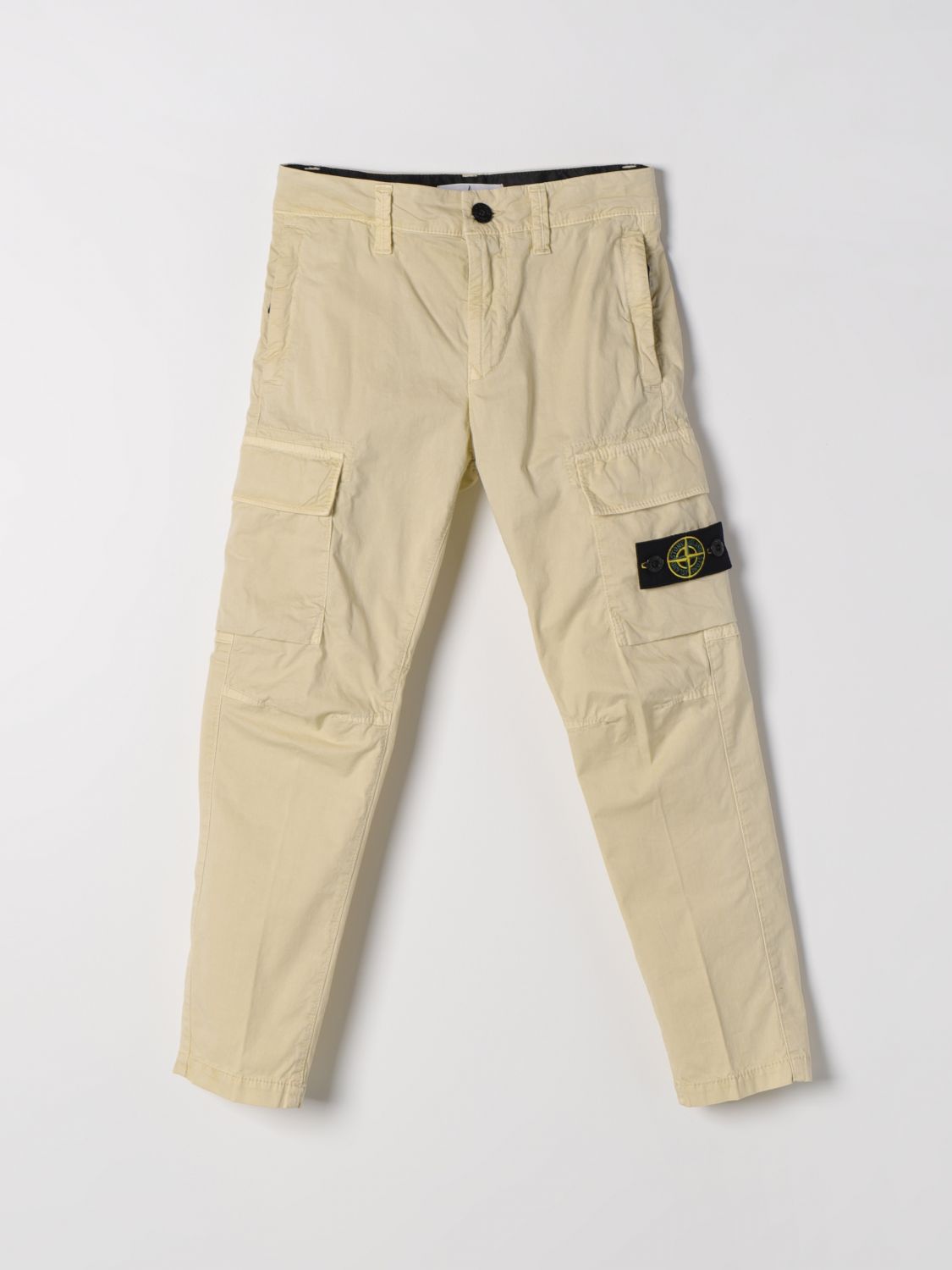 Stone Island Junior Trousers STONE ISLAND JUNIOR Kids colour Beige