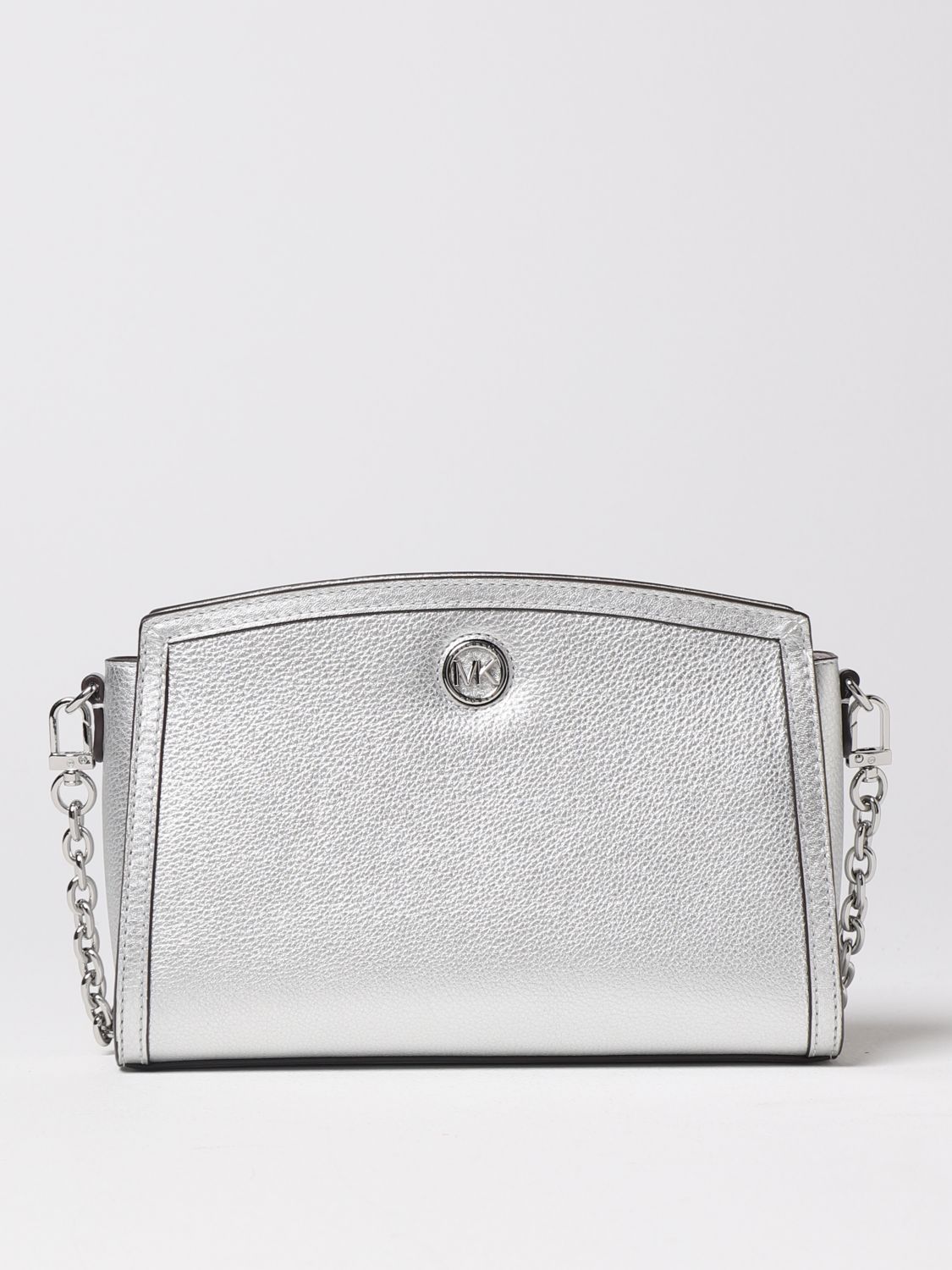 Michael Kors Crossbody Bags MICHAEL KORS Woman colour Silver