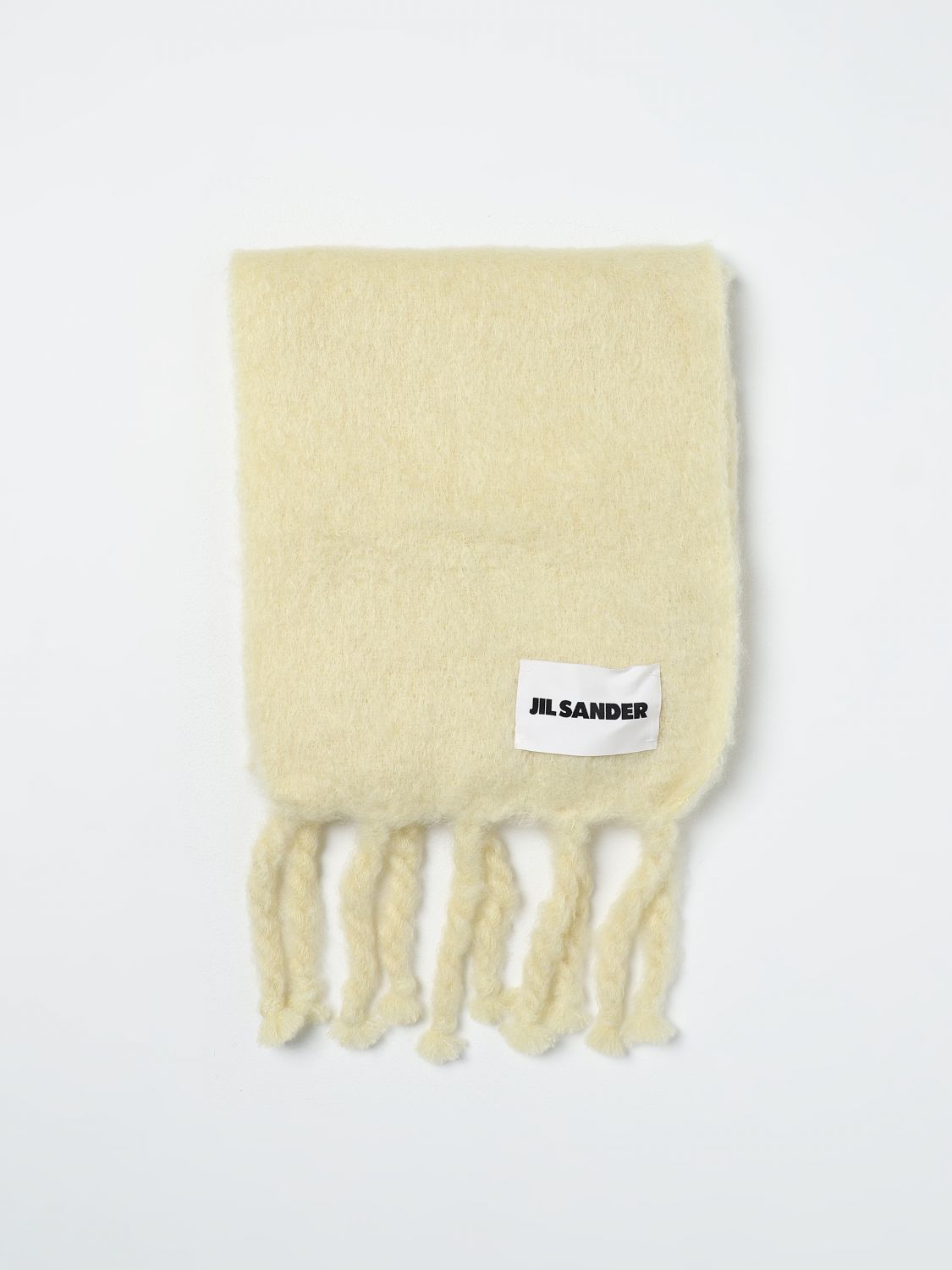 Jil Sander Scarf JIL SANDER Woman colour Yellow