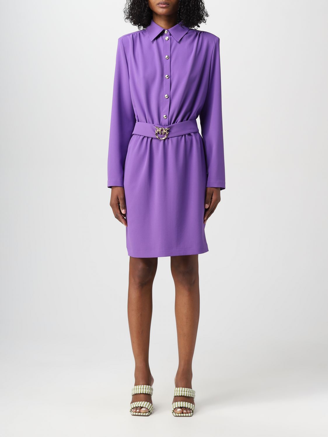 Pinko Dress PINKO Woman colour Violet