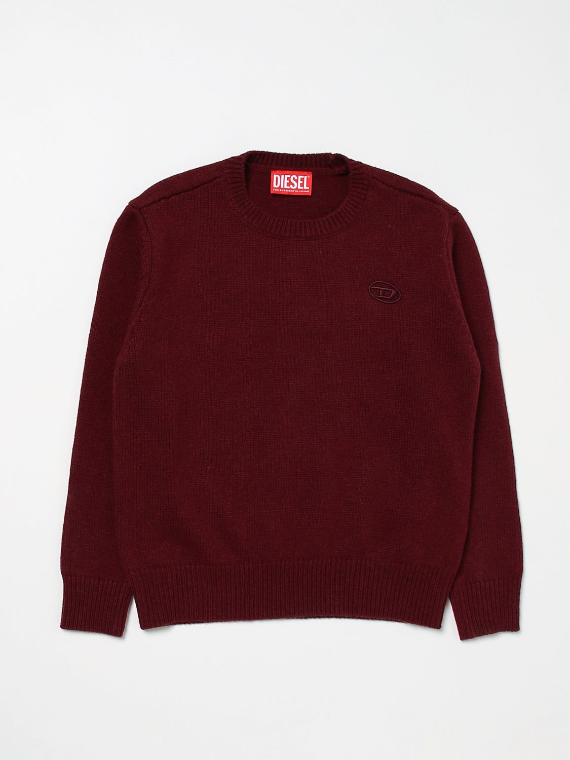 Diesel Jumper DIESEL Kids colour Burgundy