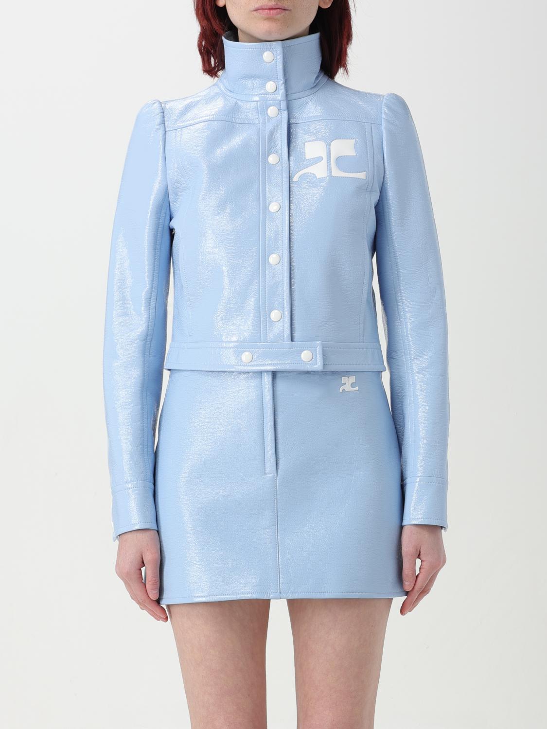 Courrèges Jacket COURRÈGES Woman colour Blue