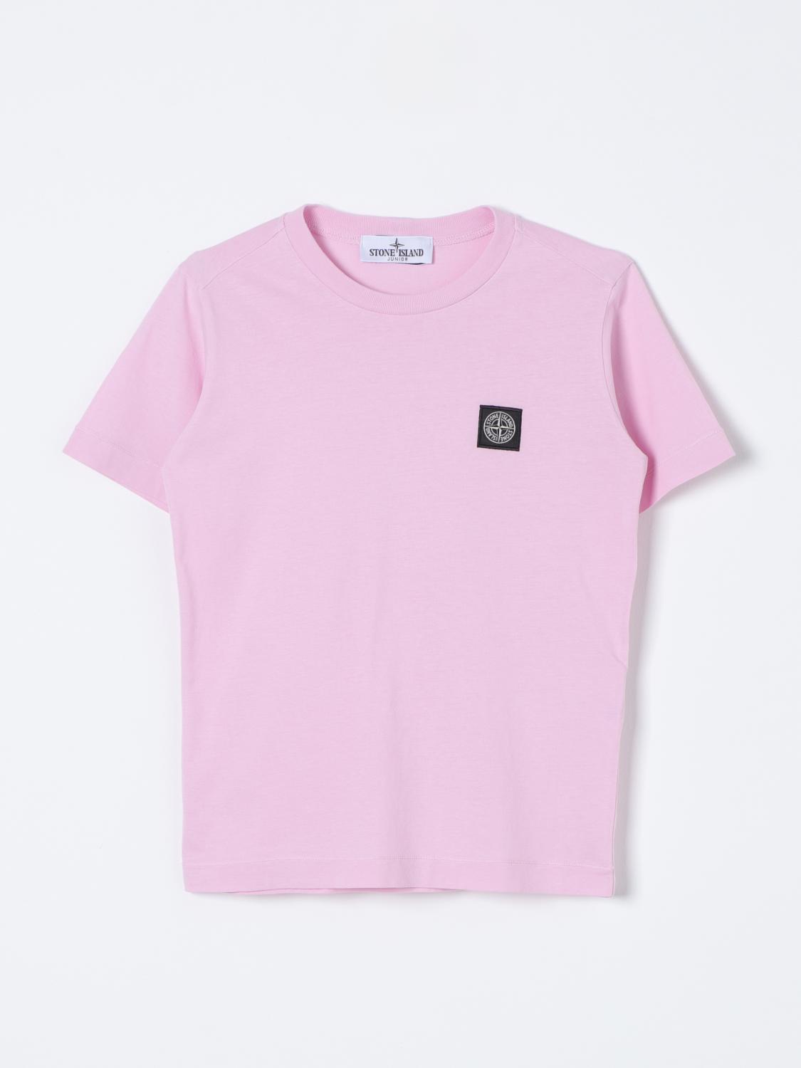 Stone Island Junior T-Shirt STONE ISLAND JUNIOR Kids color Pink