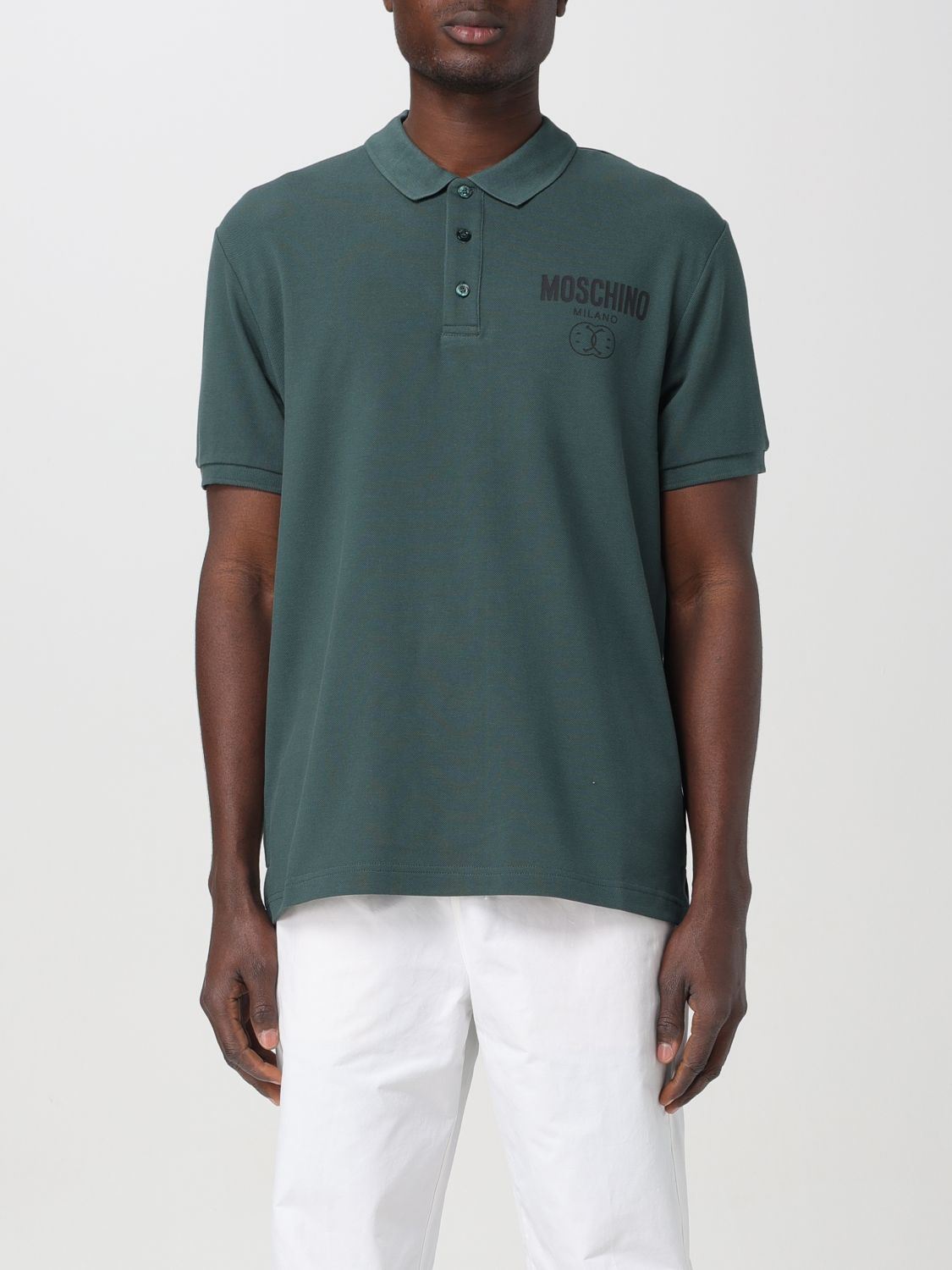 Moschino Couture Polo Shirt MOSCHINO COUTURE Men colour Green