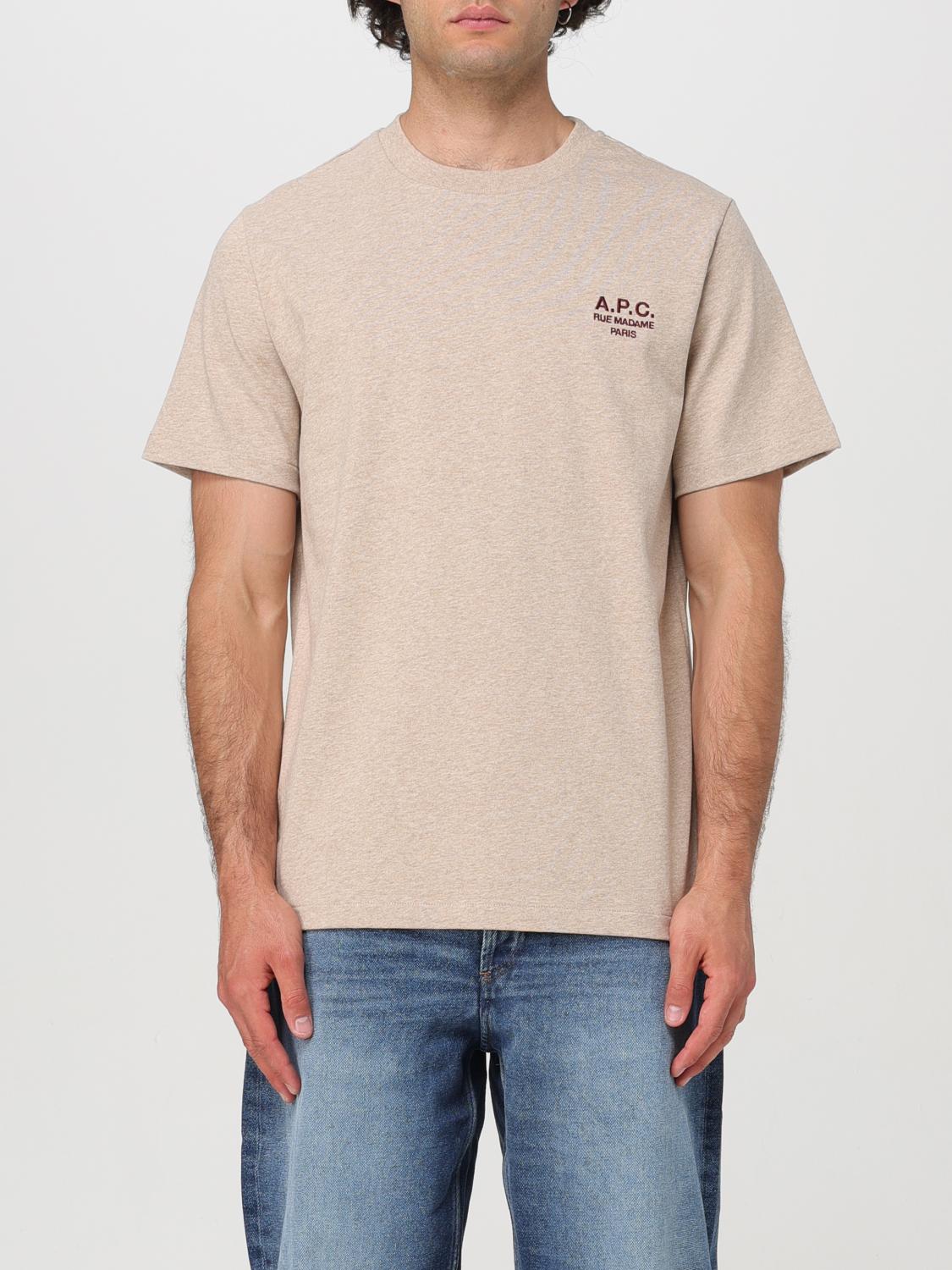 A.P.C. T-Shirt A. P.C. Men color Beige