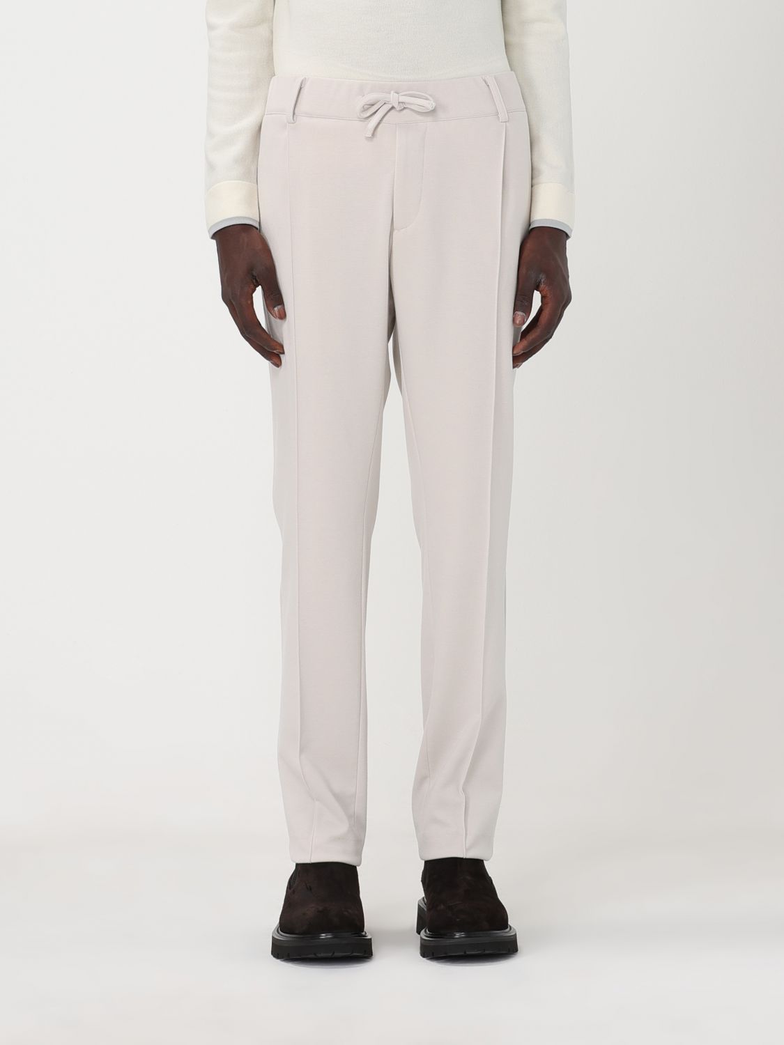 Daniele Alessandrini Trousers DANIELE ALESSANDRINI Men colour Cream