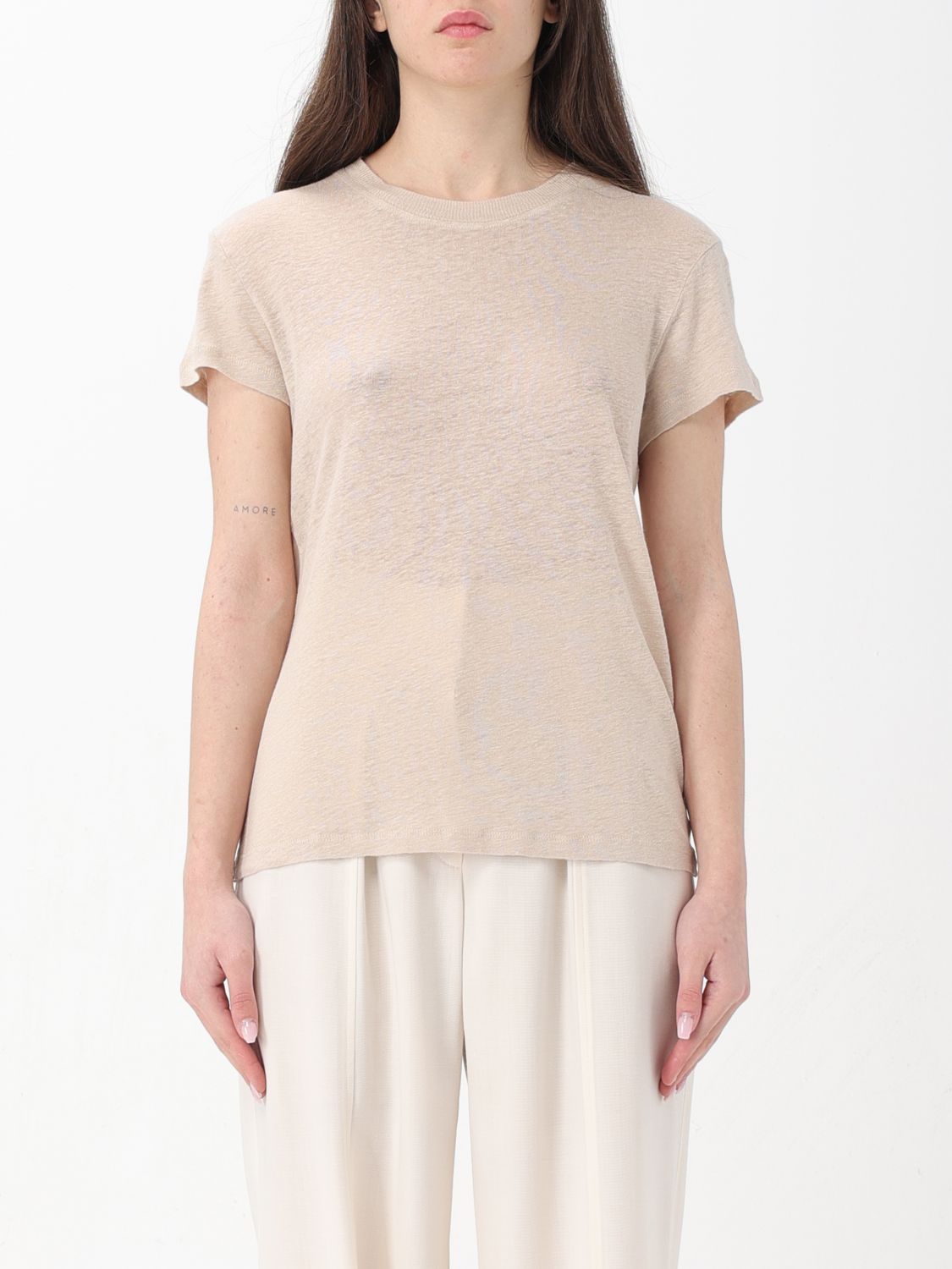 Iro T-Shirt IRO Woman colour Beige