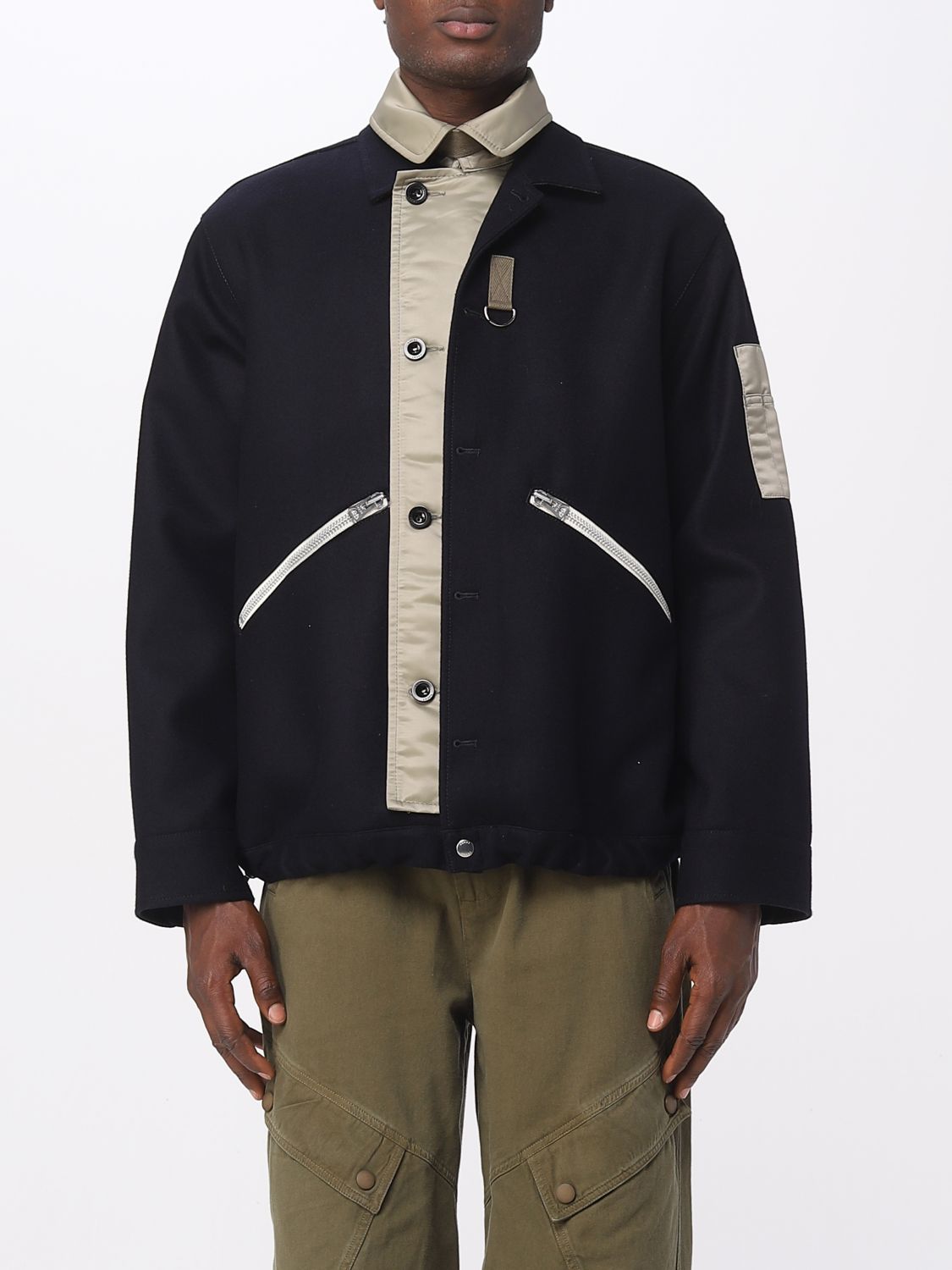 Sacai Jacket SACAI Men colour Blue