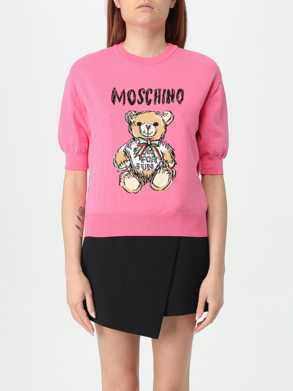 Moschino Couture Sweater MOSCHINO COUTURE Woman color Pink