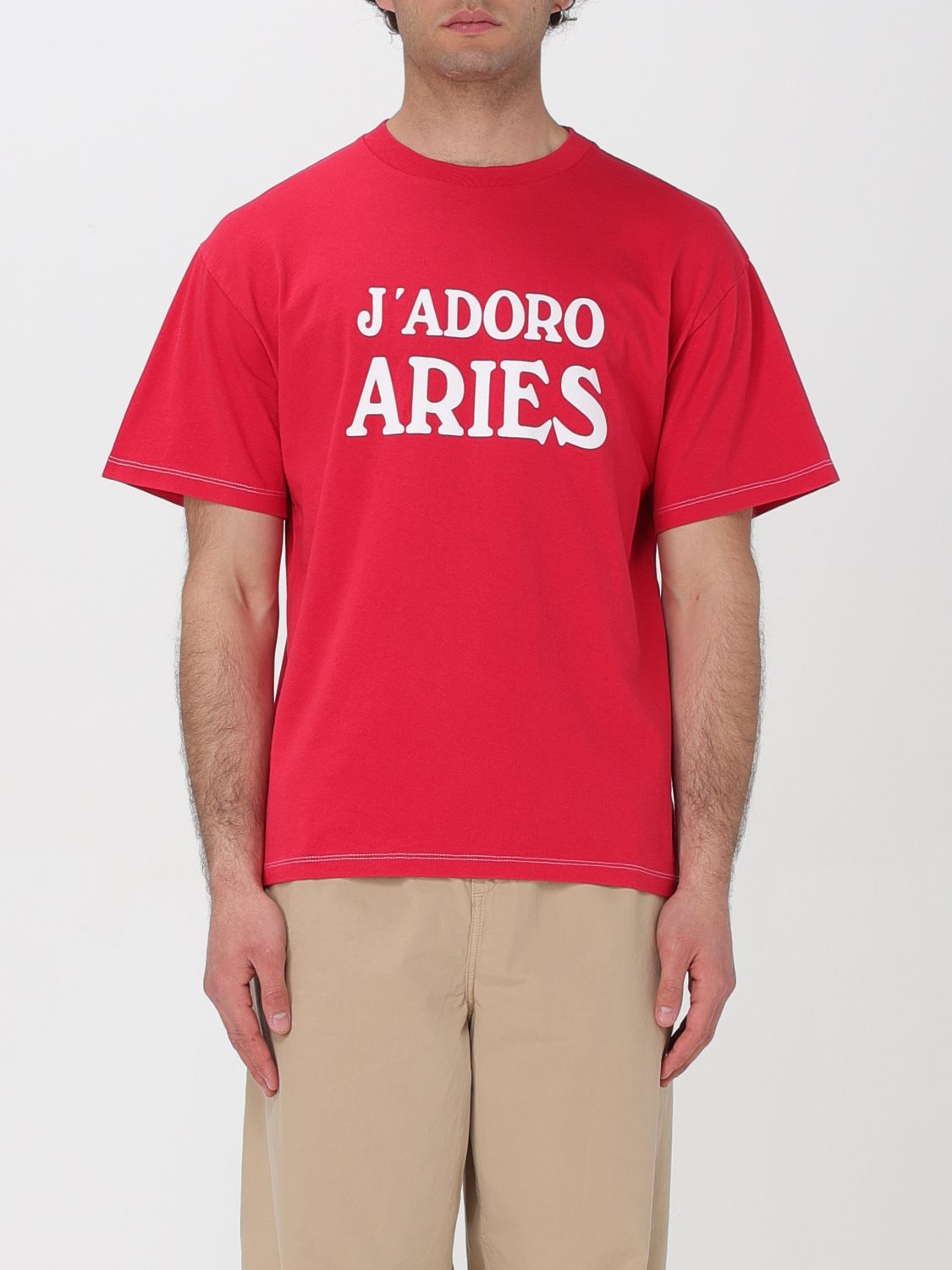 Aries T-Shirt ARIES Men colour Red