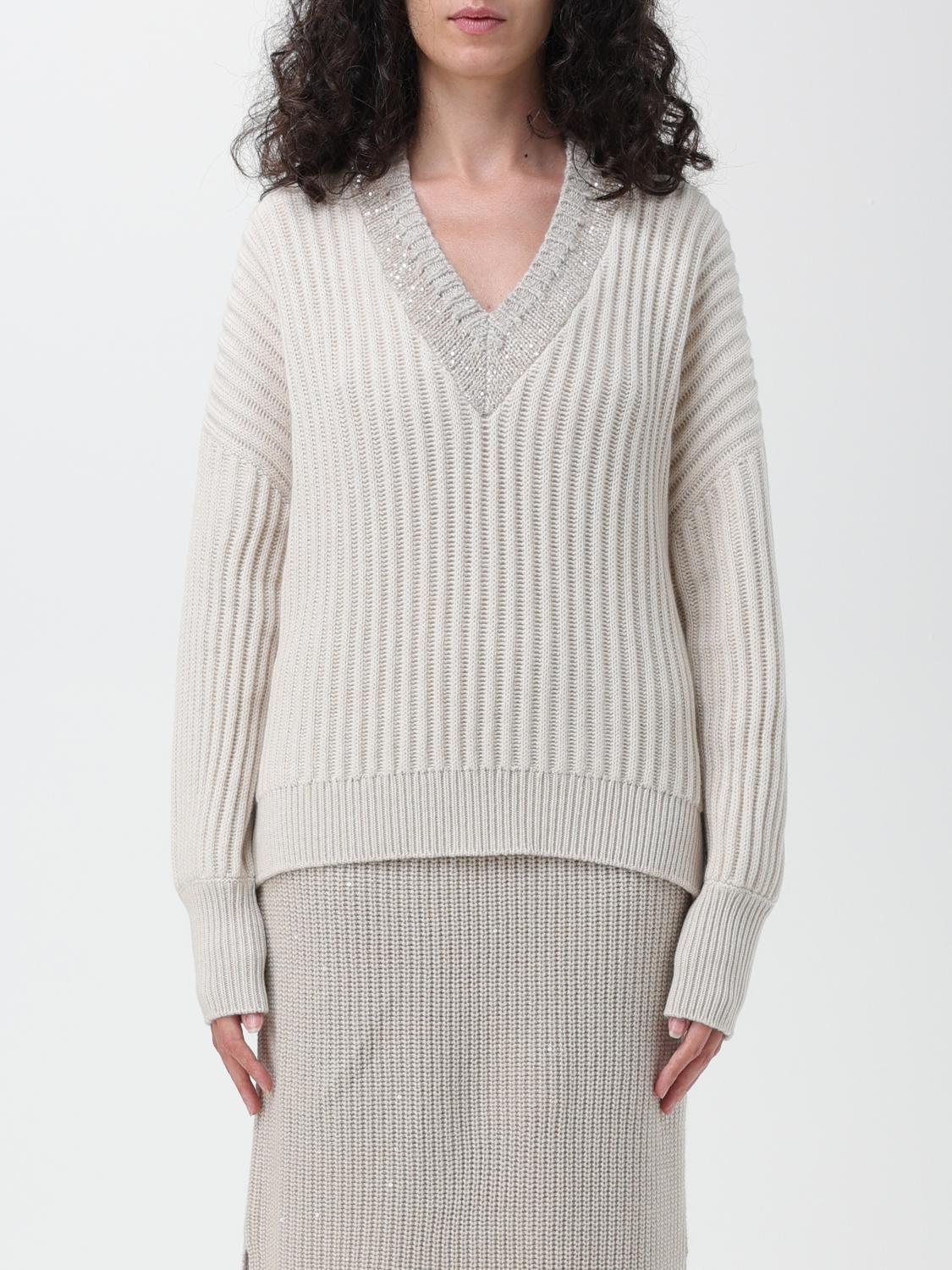 Brunello Cucinelli Jumper BRUNELLO CUCINELLI Woman colour Beige