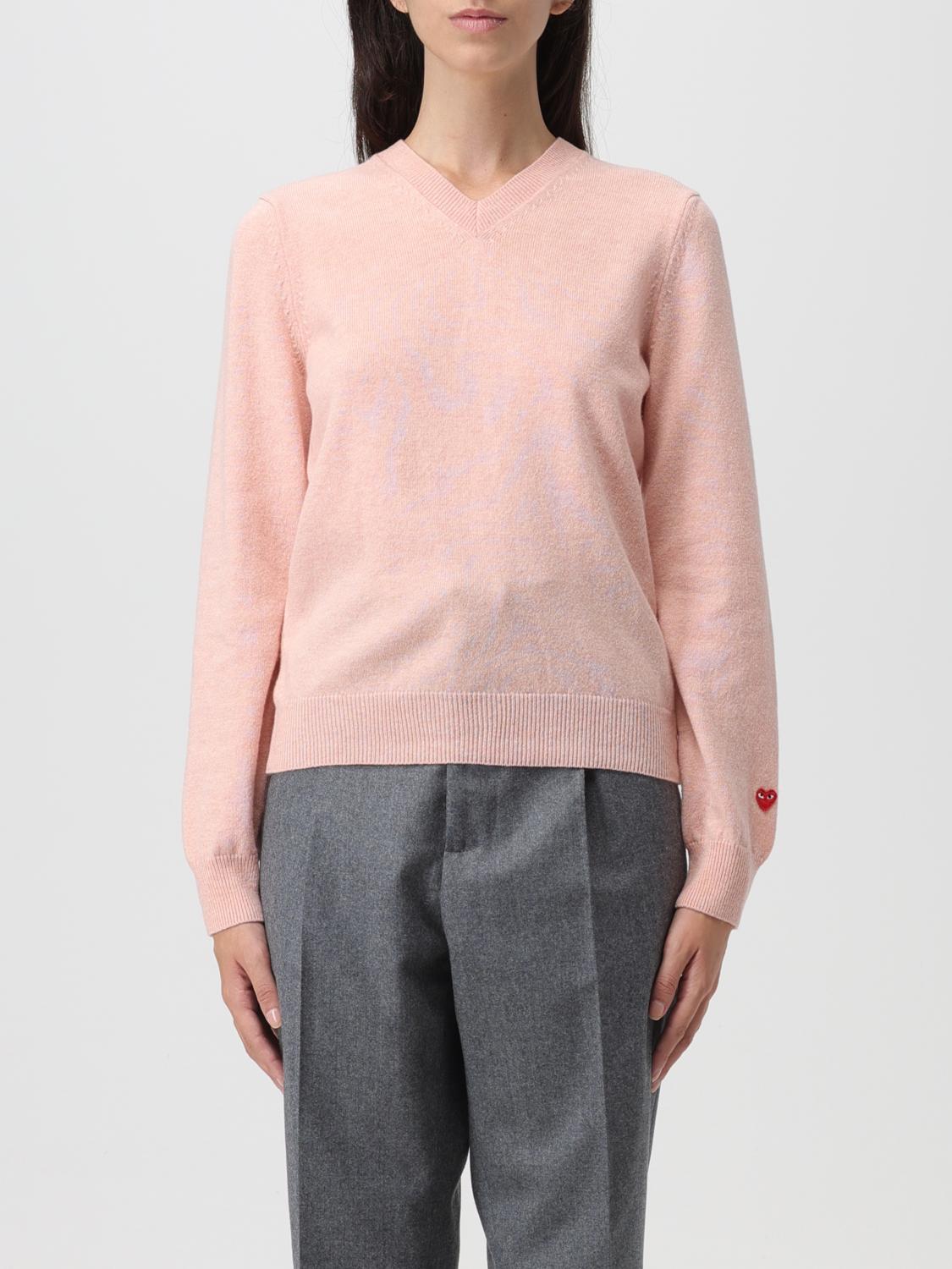 Comme Des Garçons Play Jumper COMME DES GARCONS PLAY Woman colour Pink