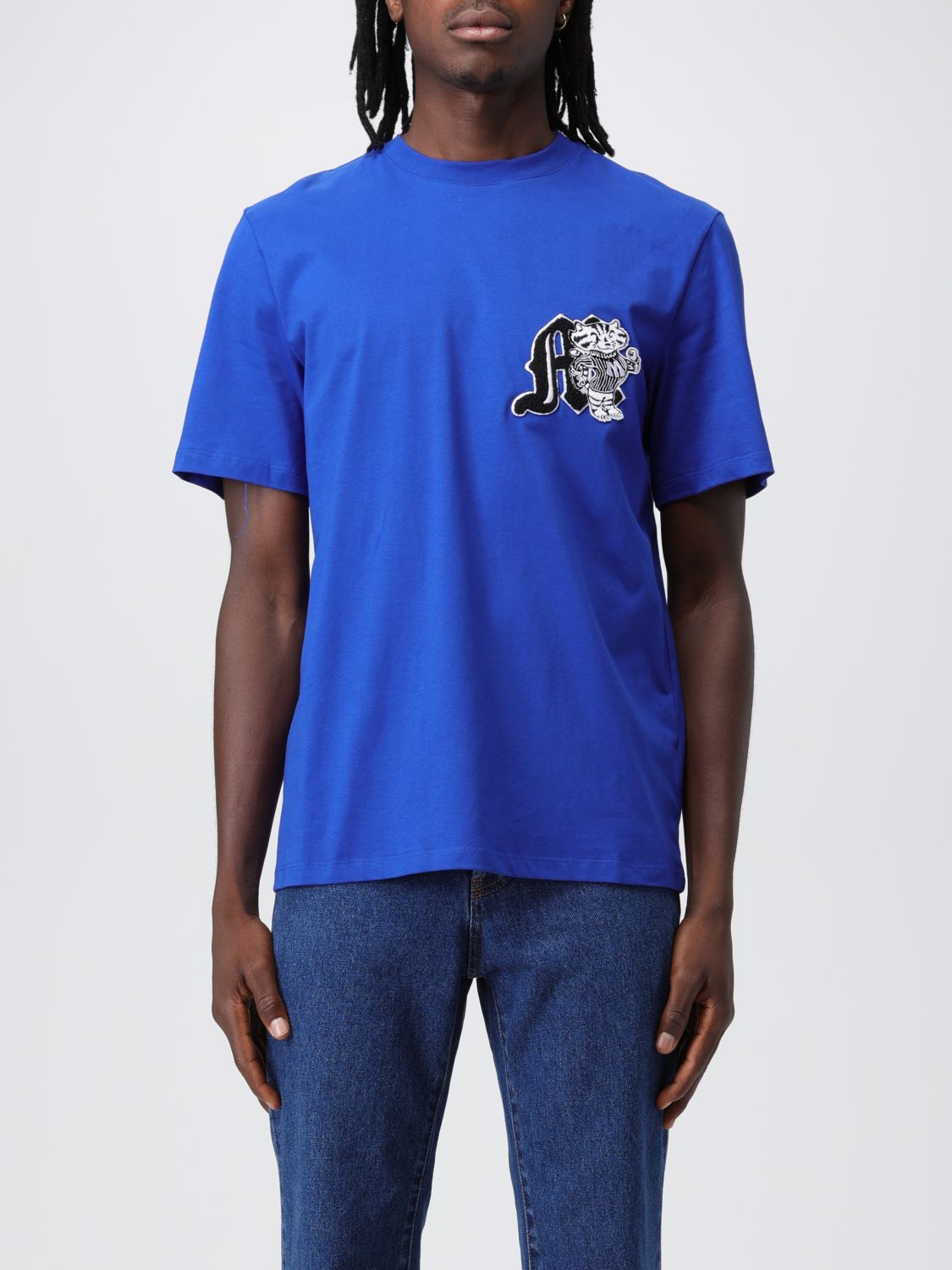 Msgm T-Shirt MSGM Men colour Blue