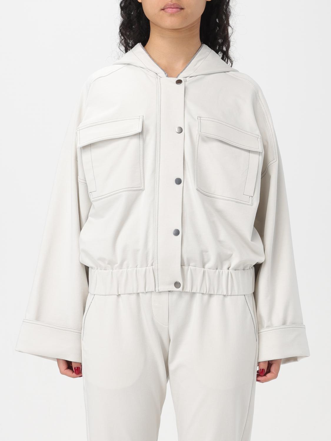 Brunello Cucinelli Jacket BRUNELLO CUCINELLI Woman colour White