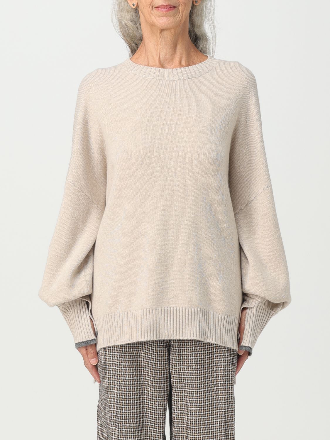 Brunello Cucinelli Jumper BRUNELLO CUCINELLI Woman colour Grey