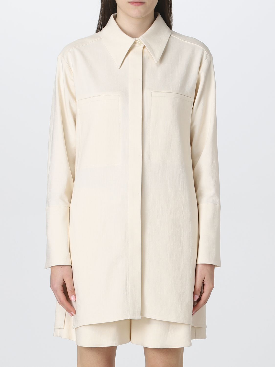 By Malene Birger Shirt BY MALENE BIRGER Woman colour Yellow Cream