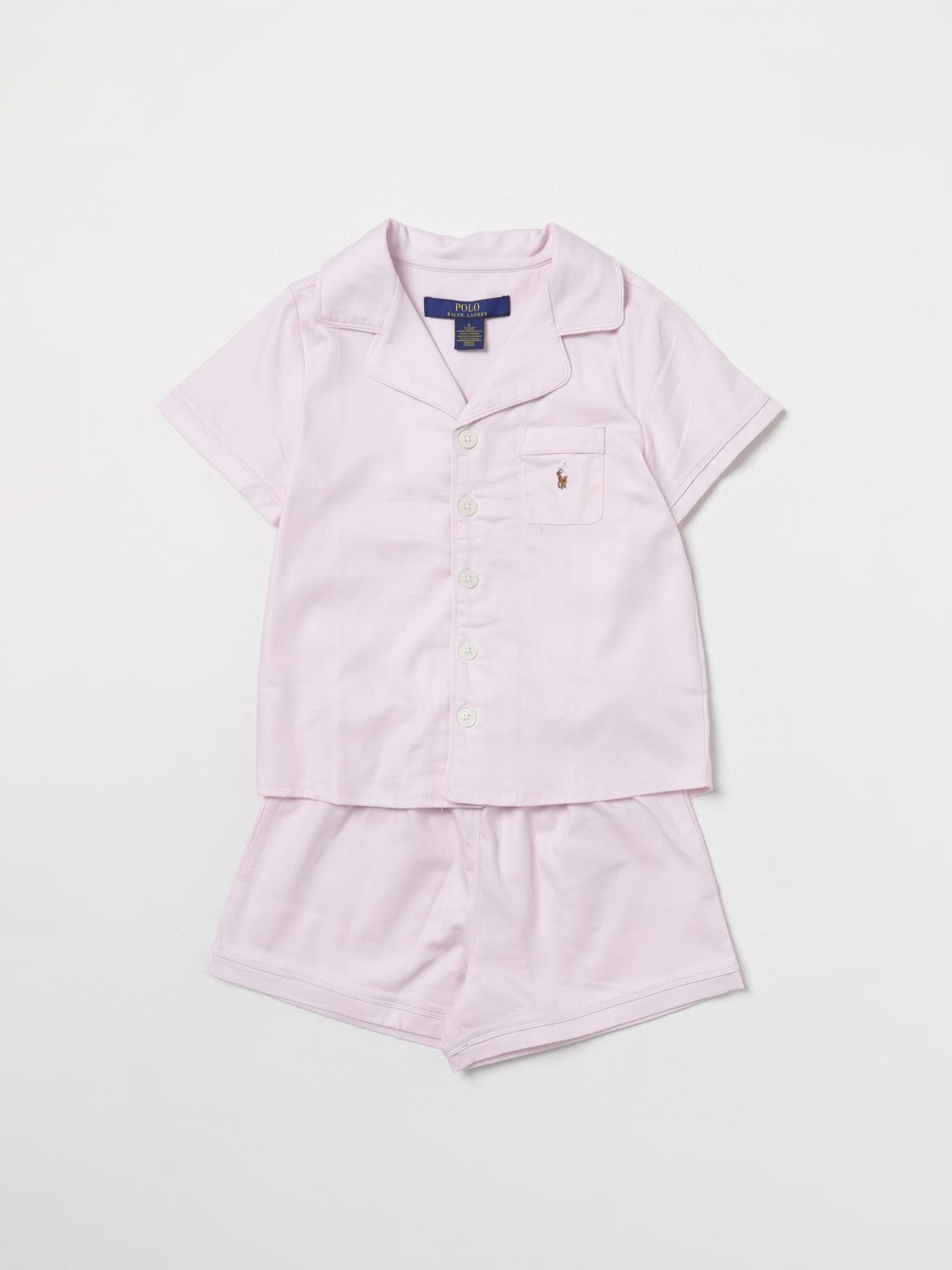 Polo Ralph Lauren Co-Ords POLO RALPH LAUREN Kids colour Pink