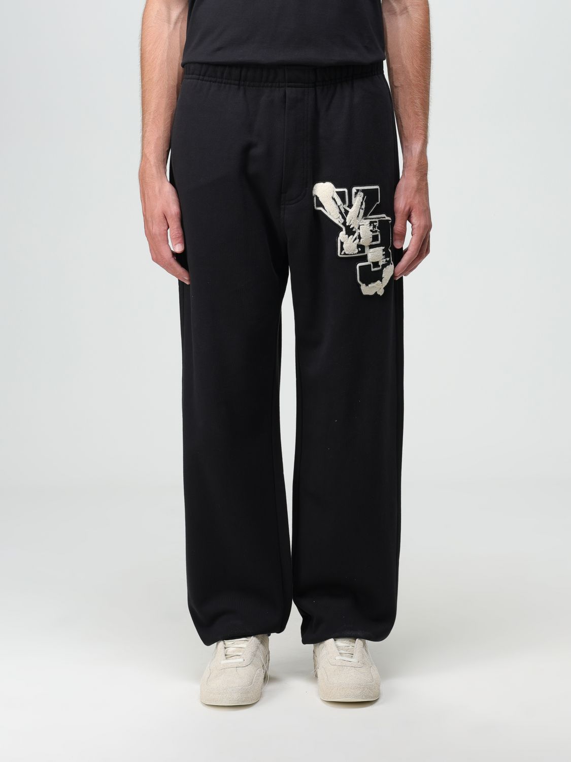 Y-3 Trousers Y-3 Men colour Black