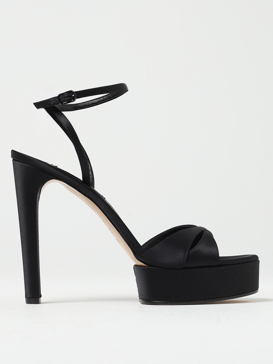 Casadei Heeled Sandals CASADEI Woman colour Black