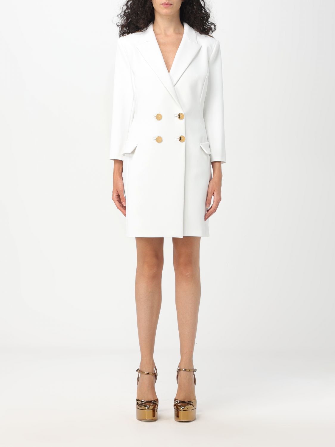 Elisabetta Franchi Dress ELISABETTA FRANCHI Woman colour White