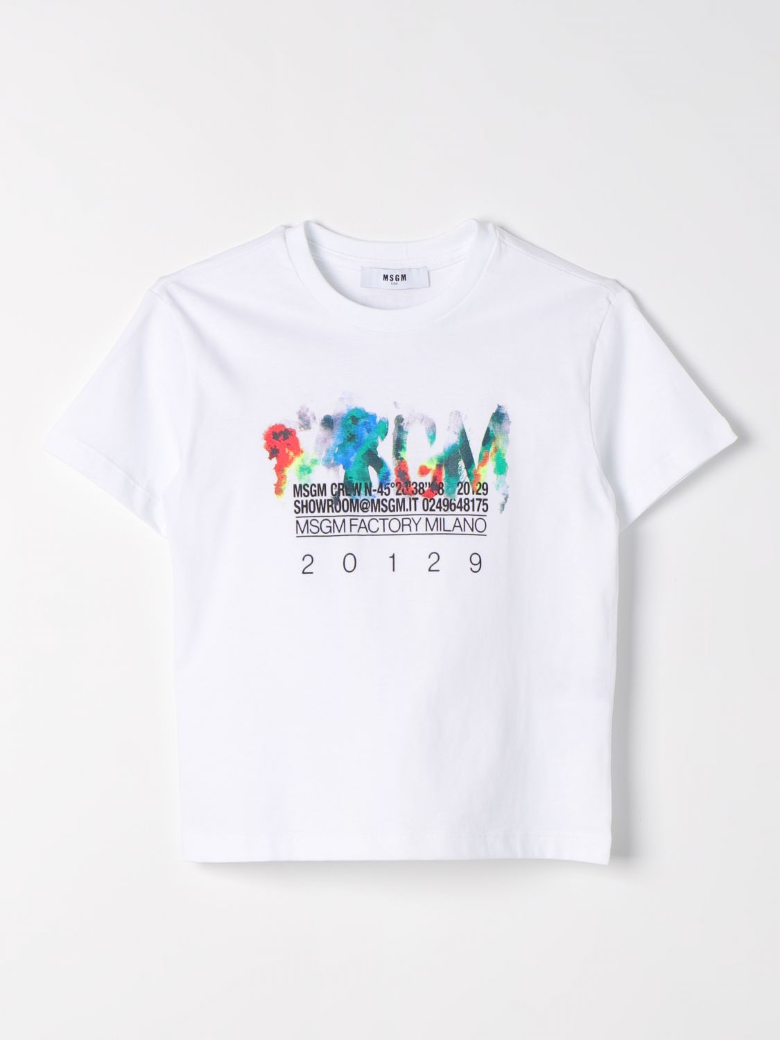 Msgm Kids T-Shirt MSGM KIDS Kids colour White