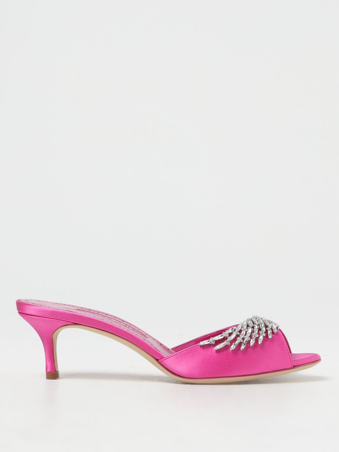 Manolo Blahnik Heeled Sandals MANOLO BLAHNIK Woman color Fuchsia