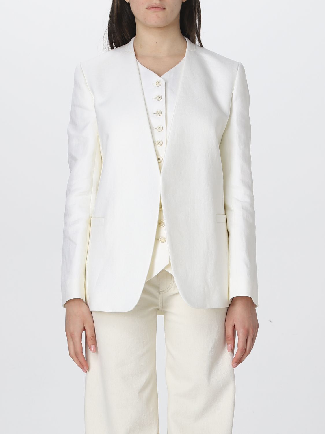 Chloé Jacket CHLOÉ Woman colour Milk