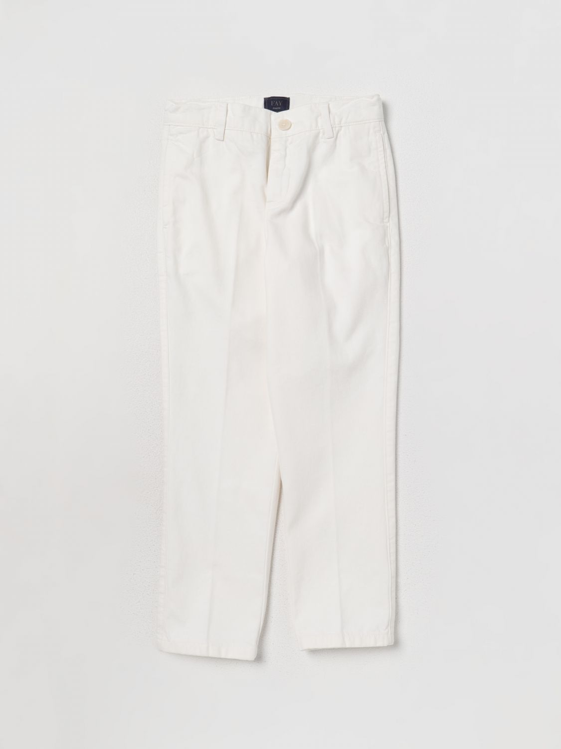 Eleventy Trousers ELEVENTY Kids colour White