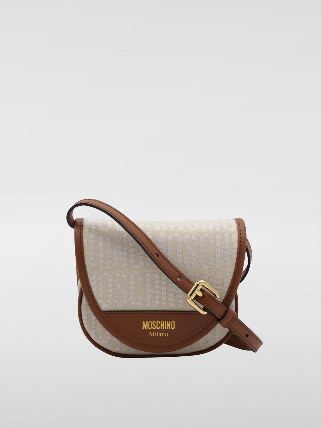 Moschino Couture Crossbody Bags MOSCHINO COUTURE Woman color White