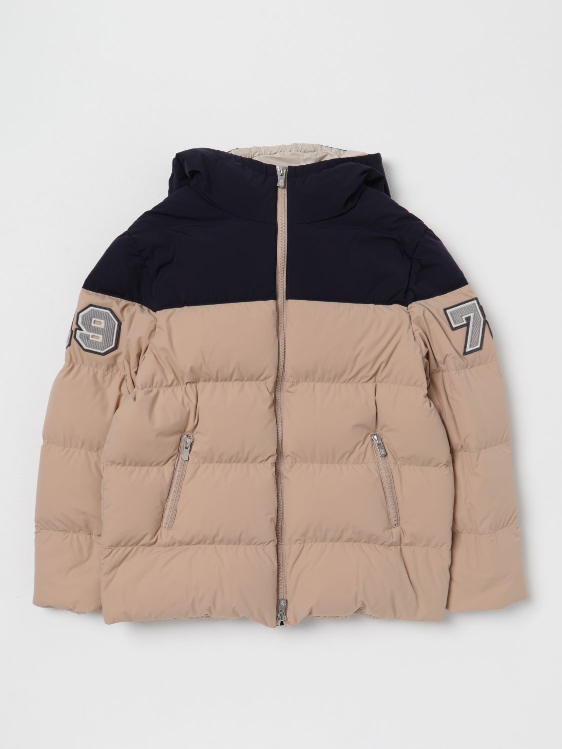 Brunello Cucinelli Jacket BRUNELLO CUCINELLI Kids colour Blue