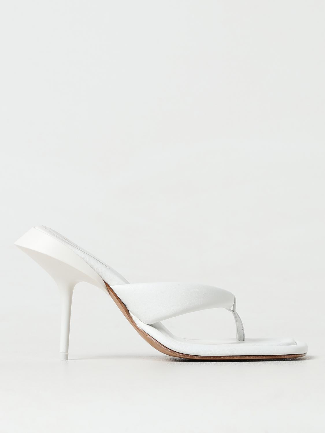 Sportmax Heeled Sandals SPORTMAX Woman colour White